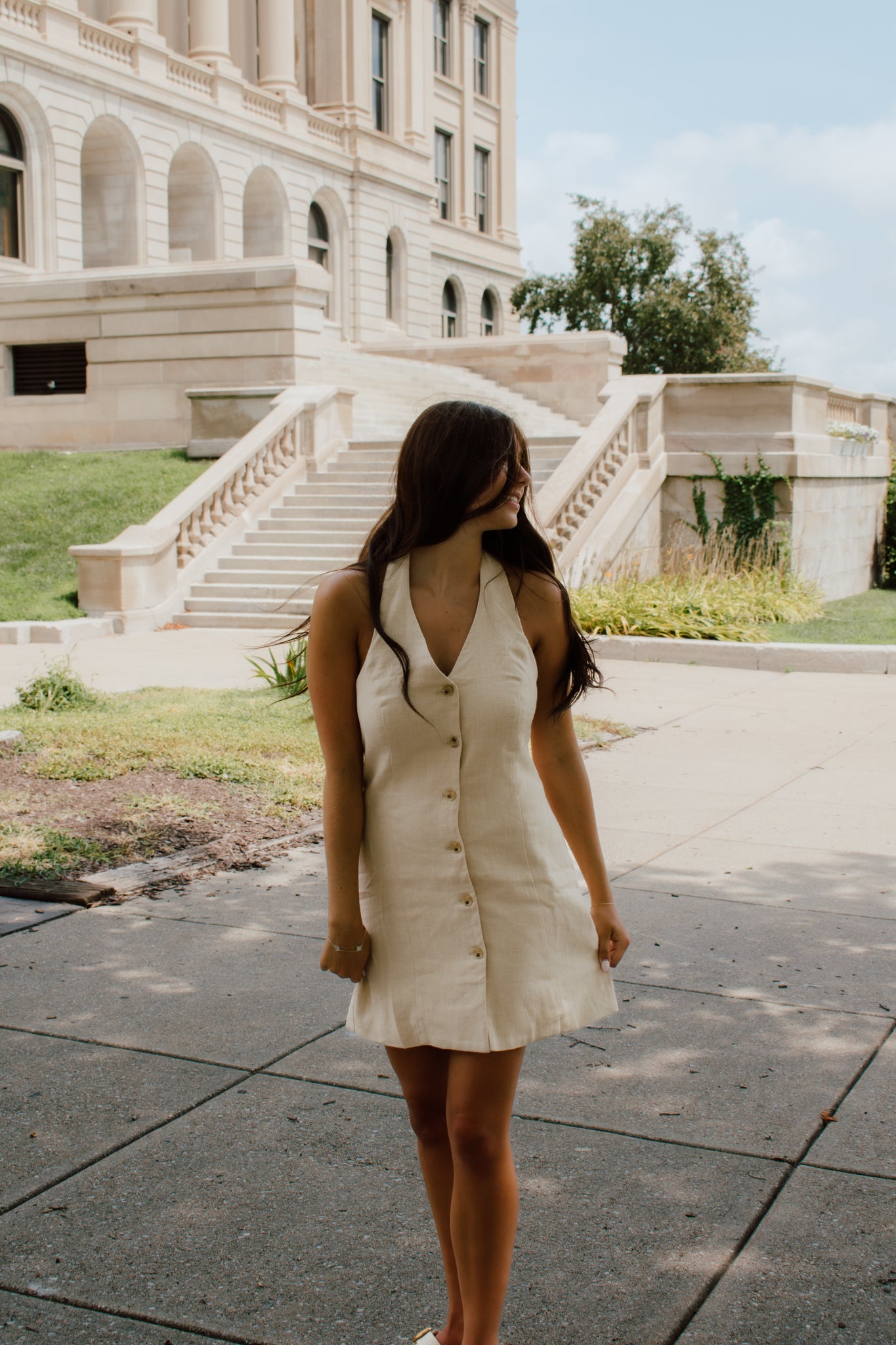 Patty Halter Mini Dress