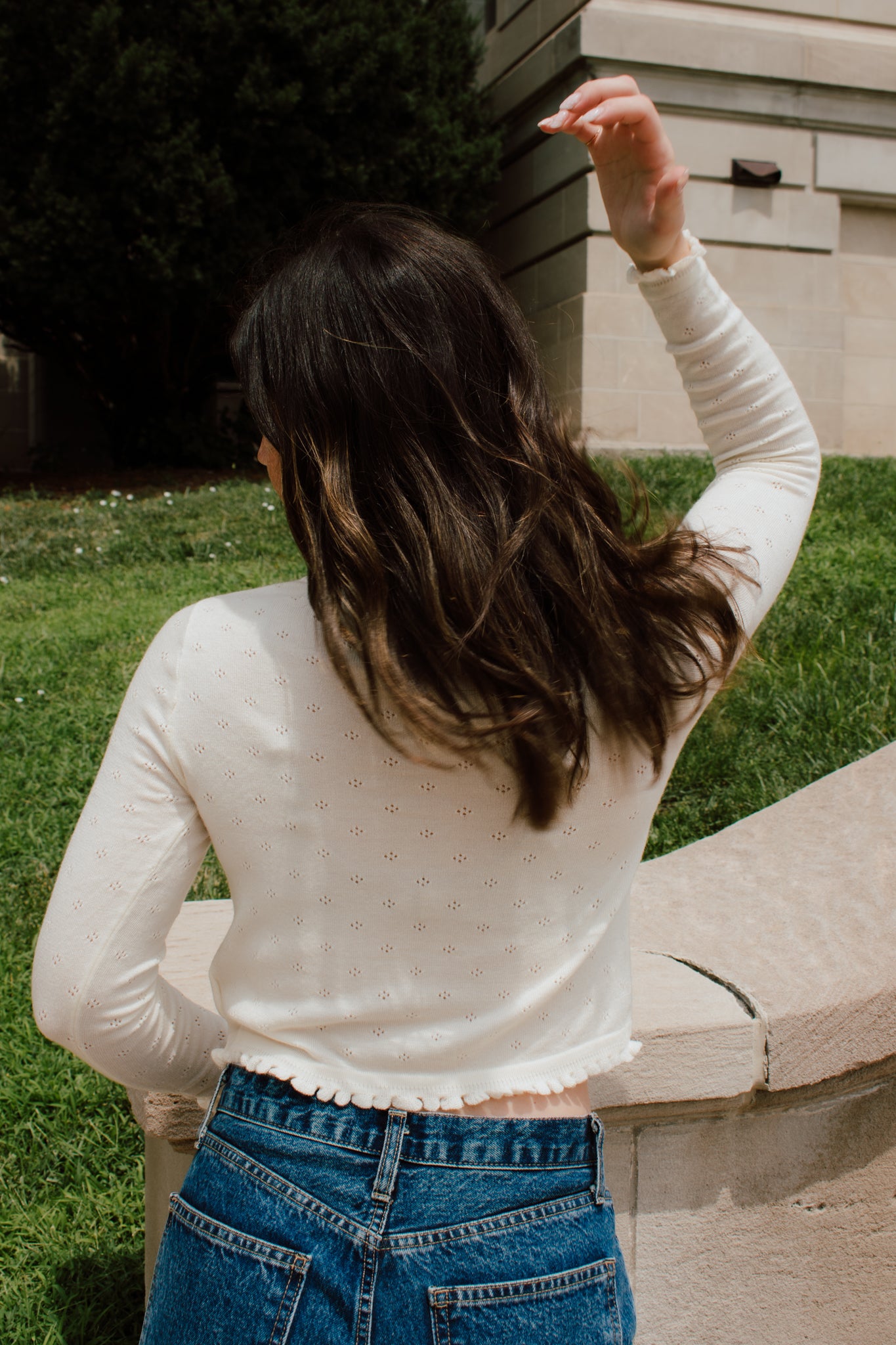 Sweet Pea Ruffle Cardigan