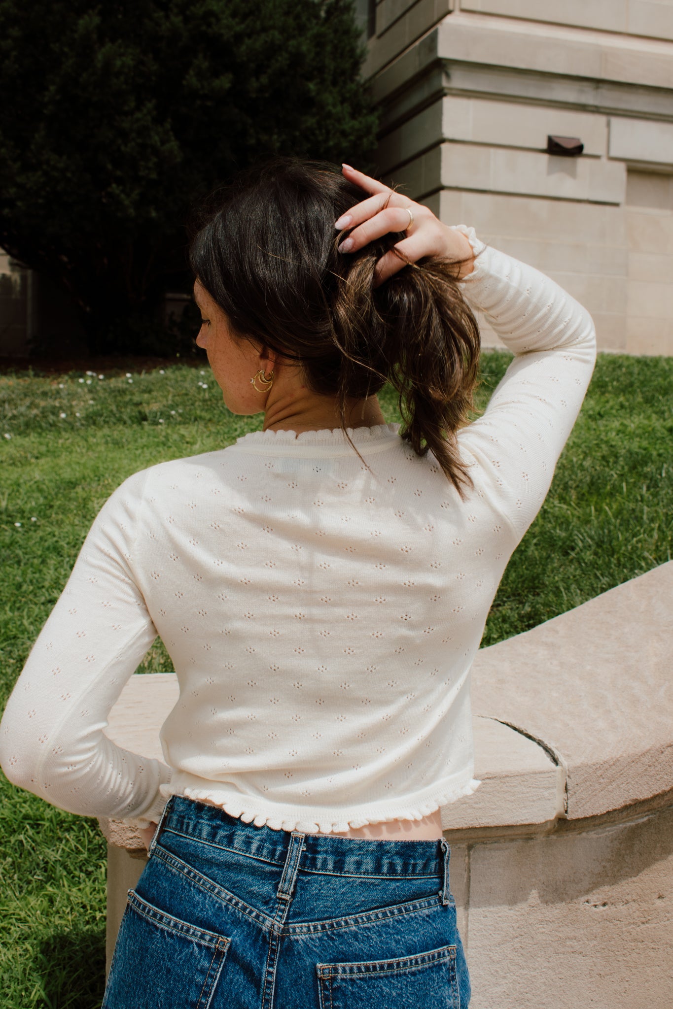 Sweet Pea Ruffle Cardigan