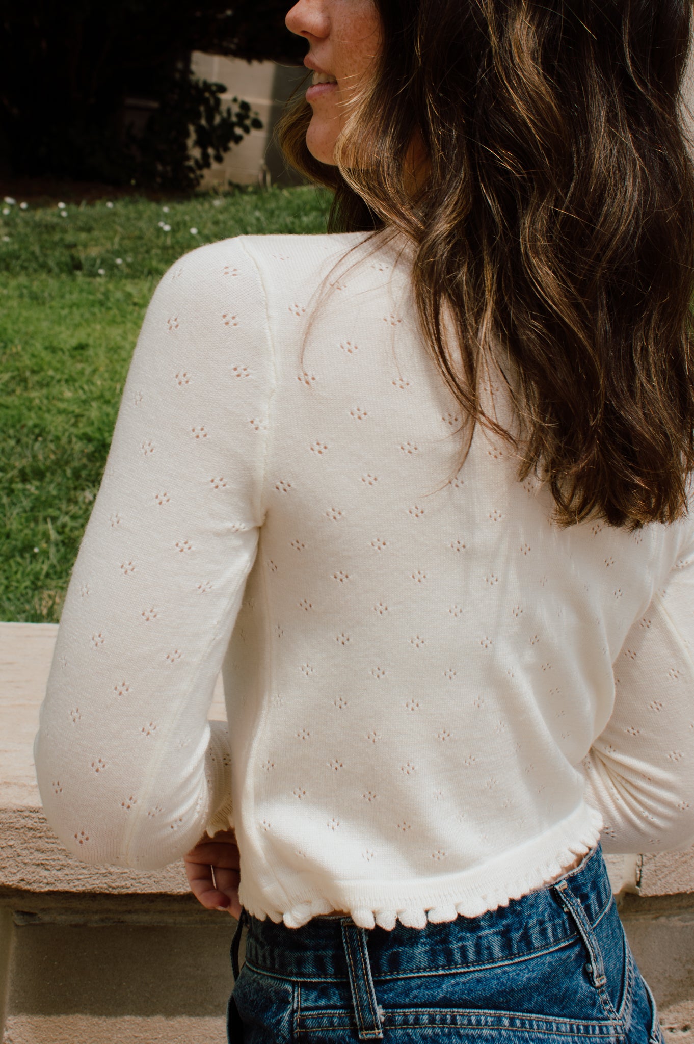 Sweet Pea Ruffle Cardigan