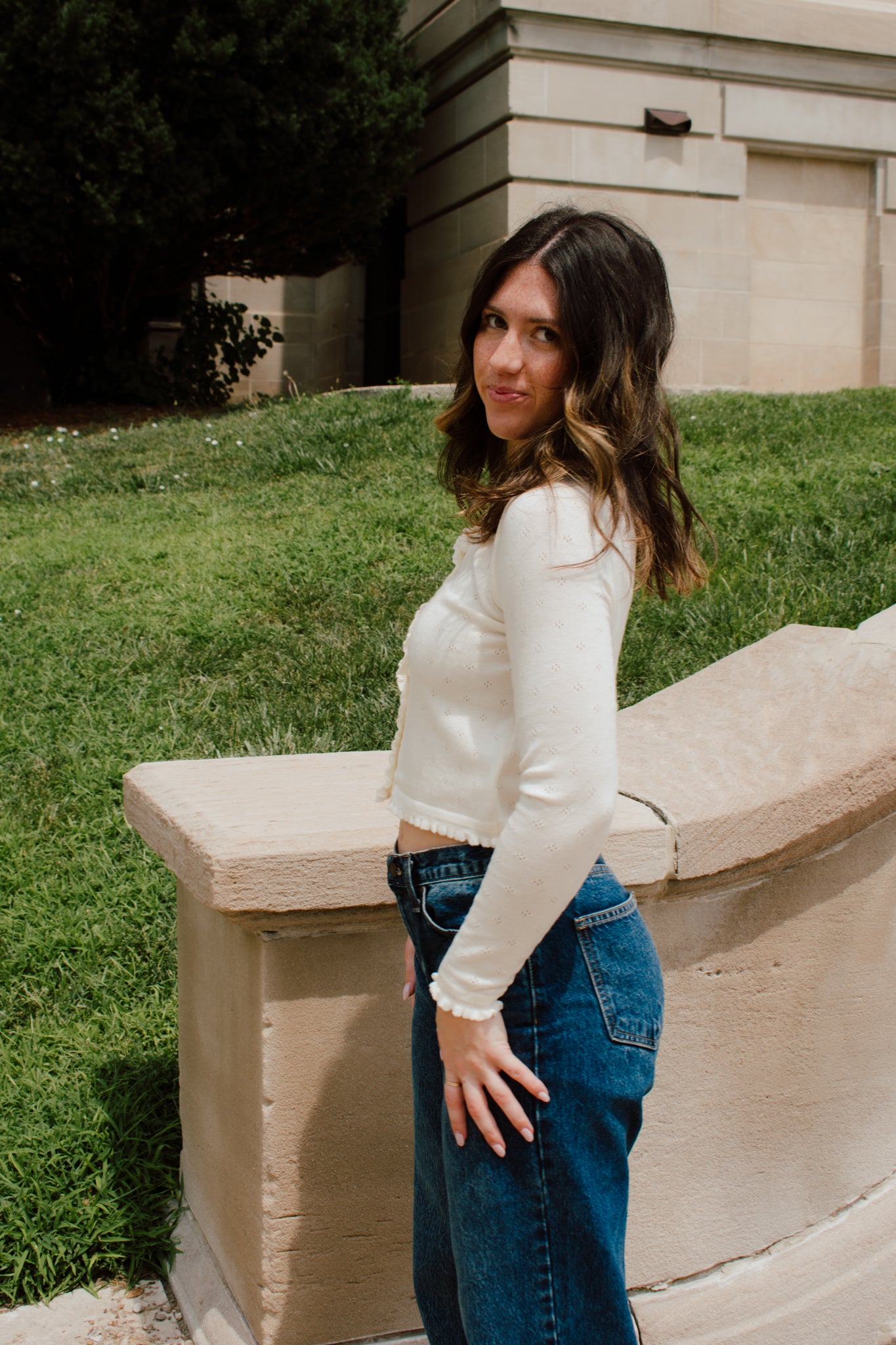 Sweet Pea Ruffle Cardigan
