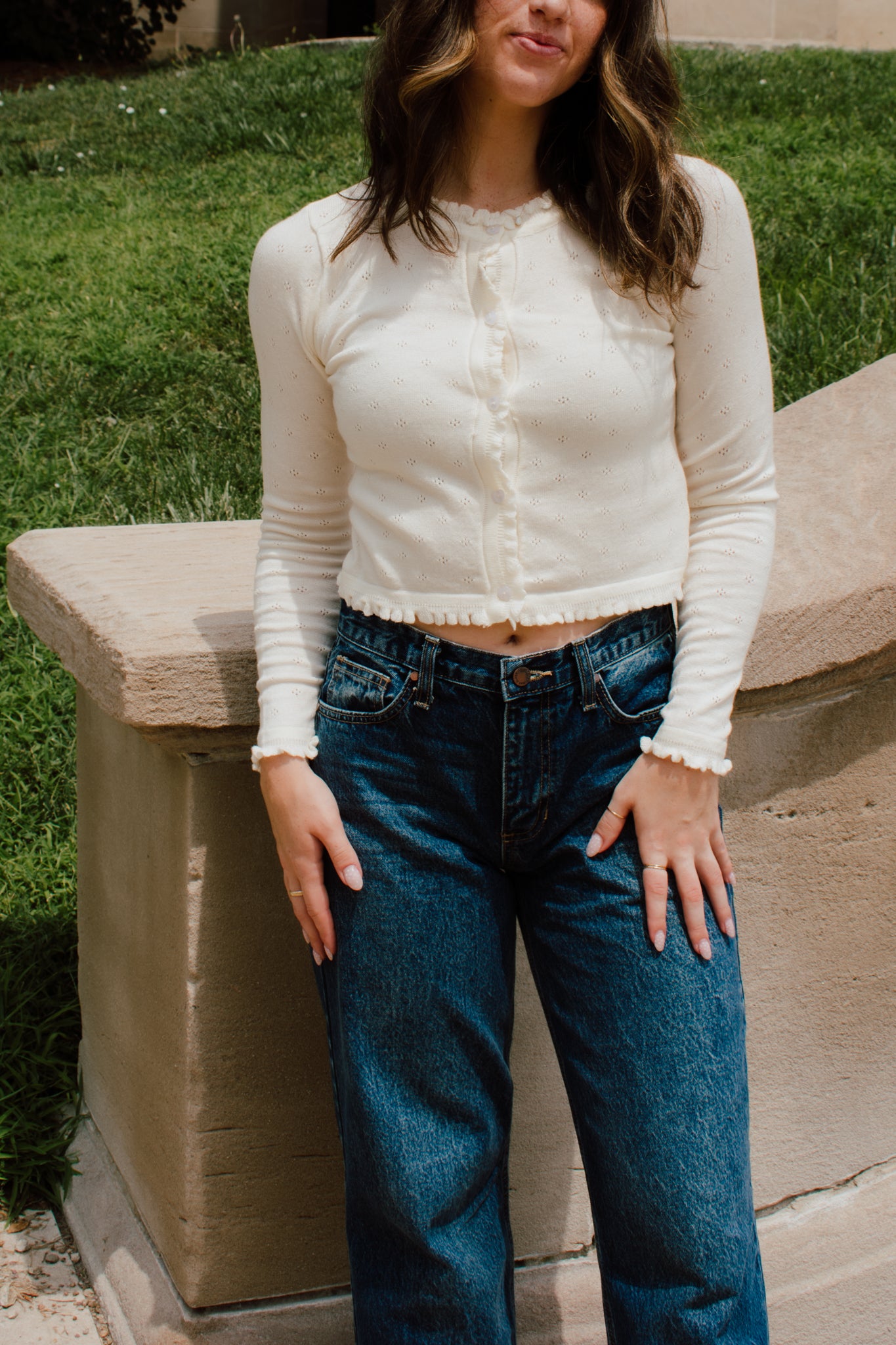 Sweet Pea Ruffle Cardigan