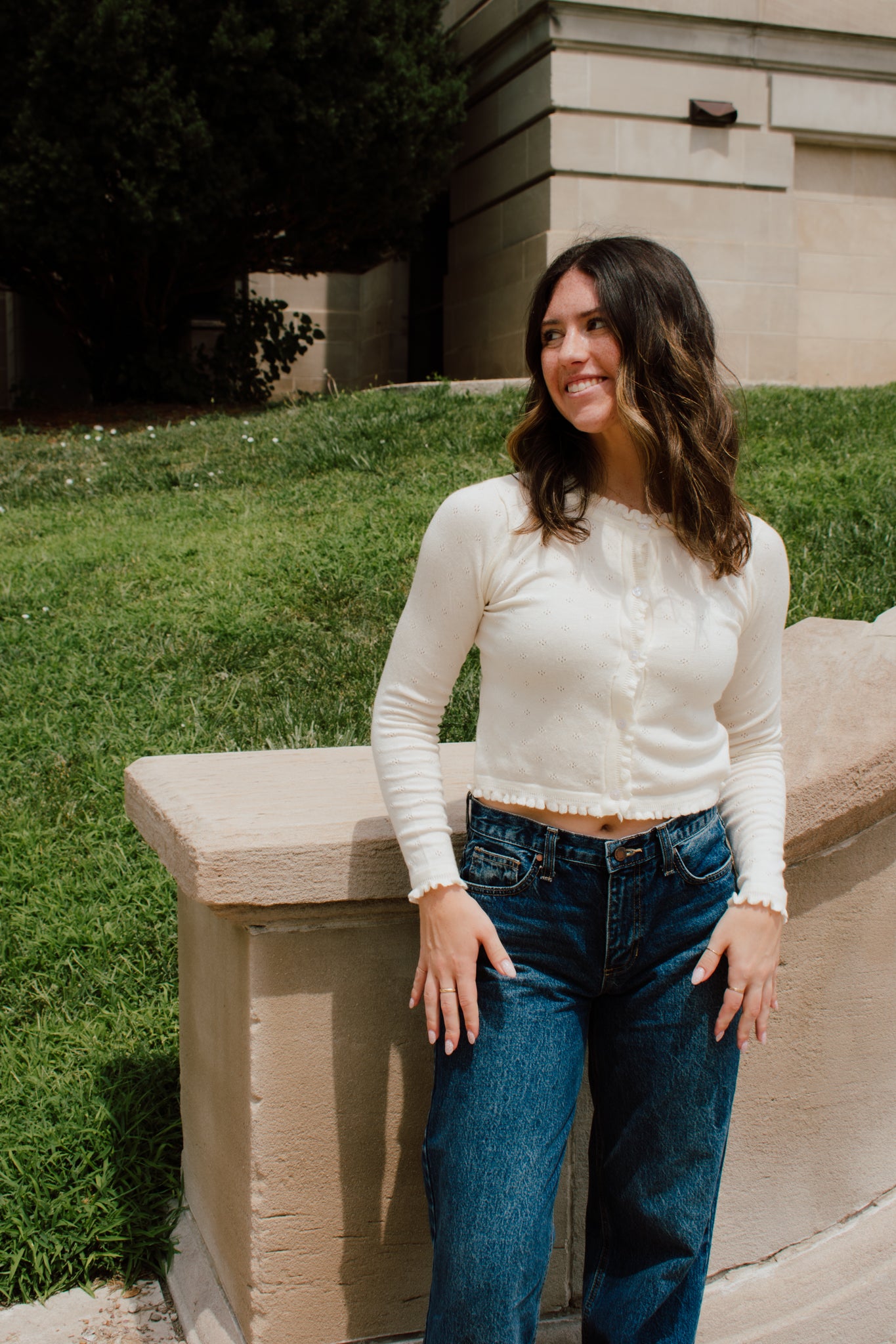 Sweet Pea Ruffle Cardigan