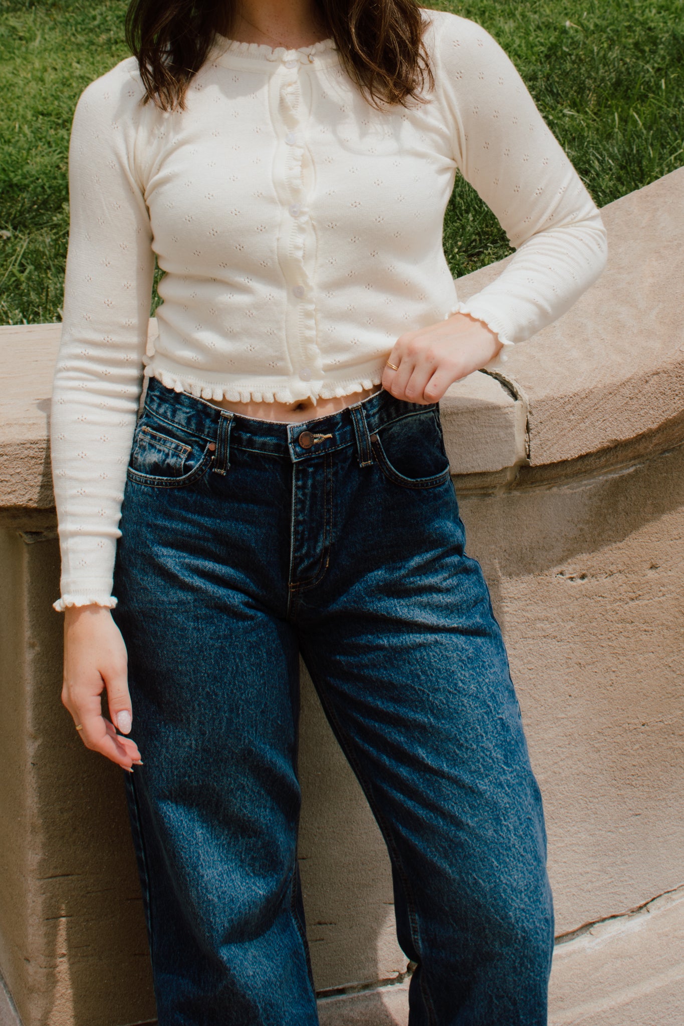 Relaxed Straight Jean | Dark Wash