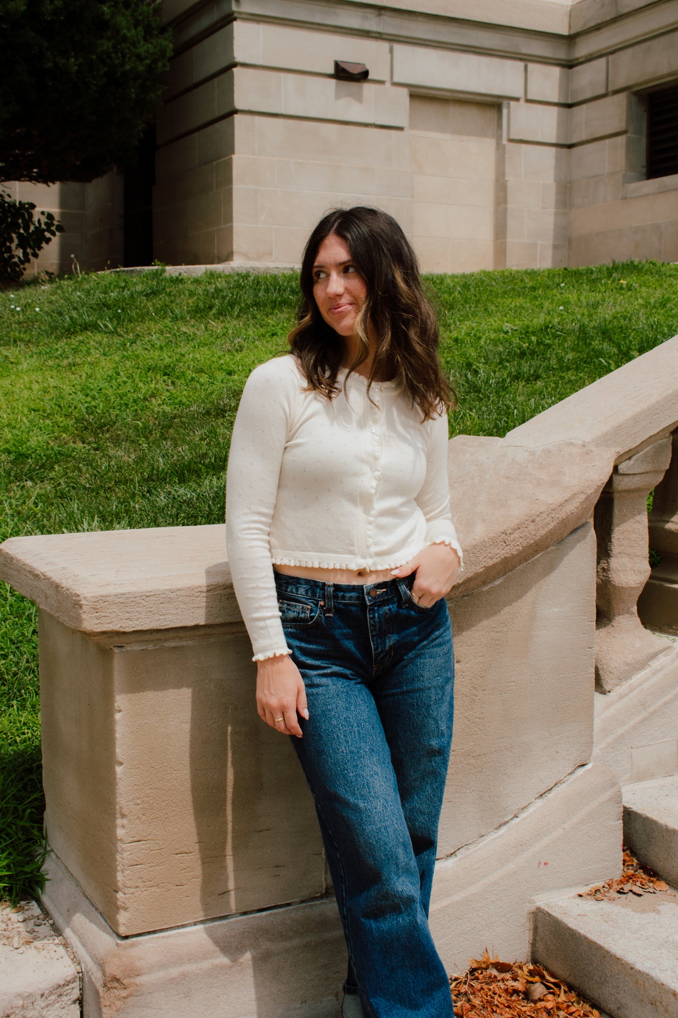 Sweet Pea Ruffle Cardigan
