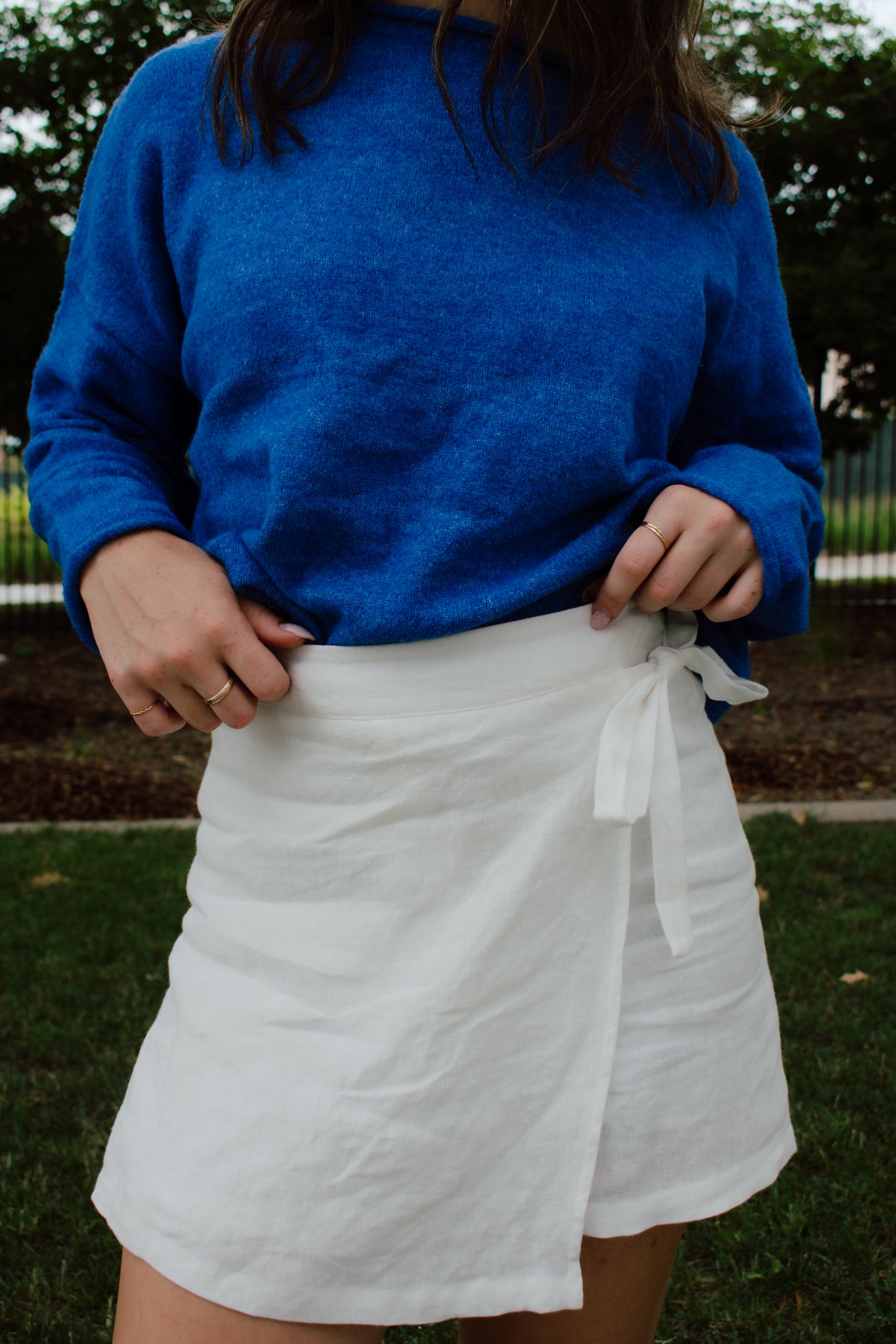 Adelle Wrap Mini Skort