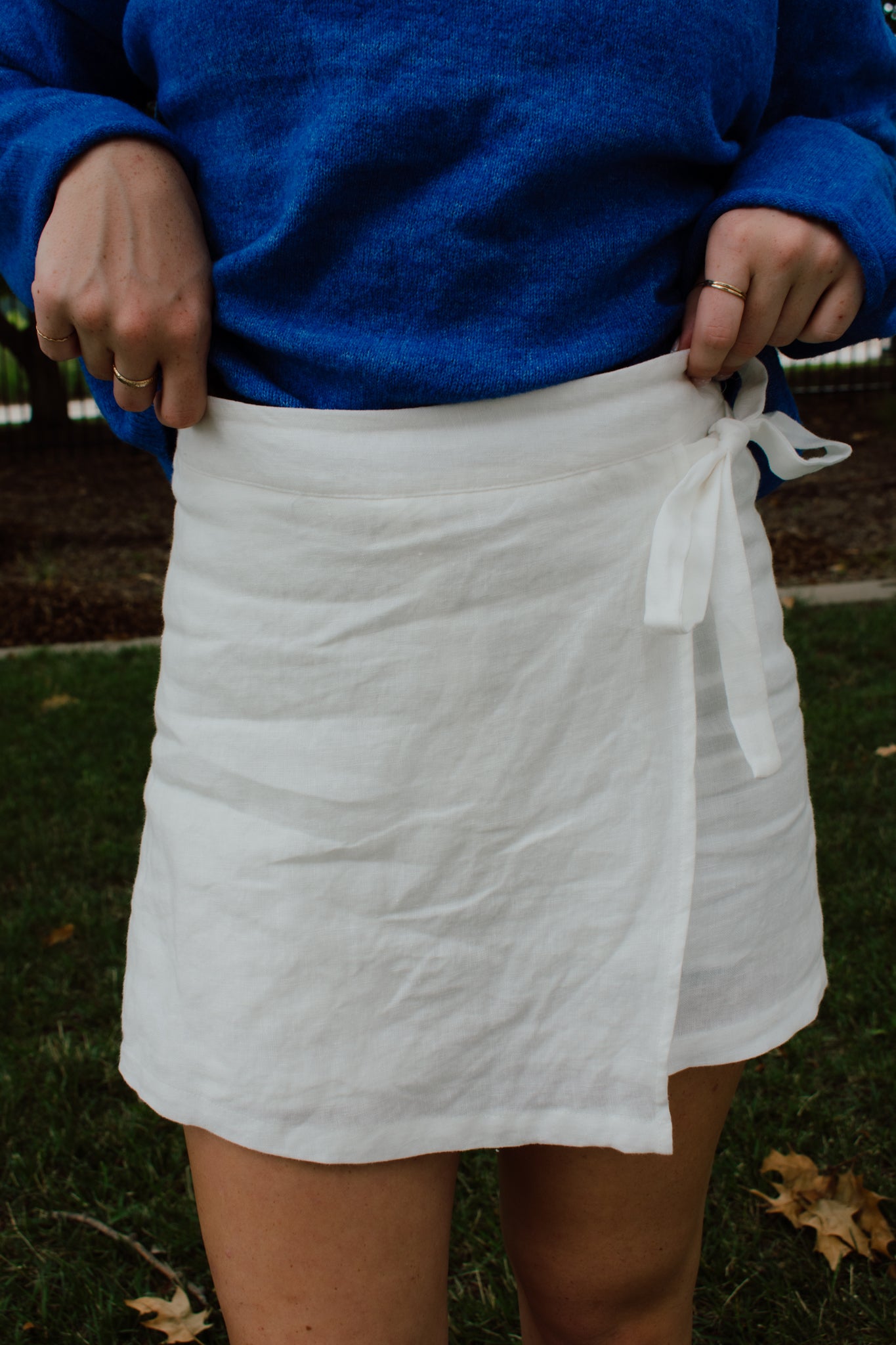 Adelle Wrap Mini Skort