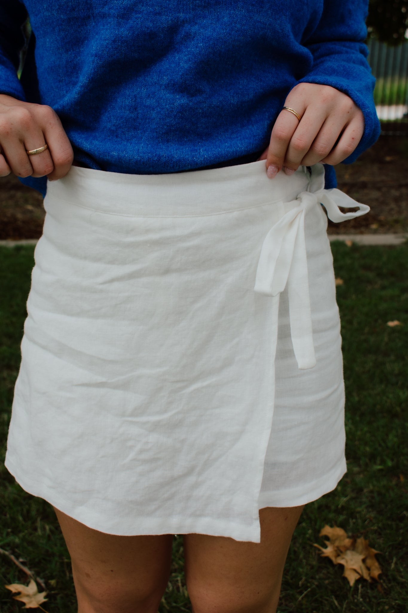 Adelle Wrap Mini Skort