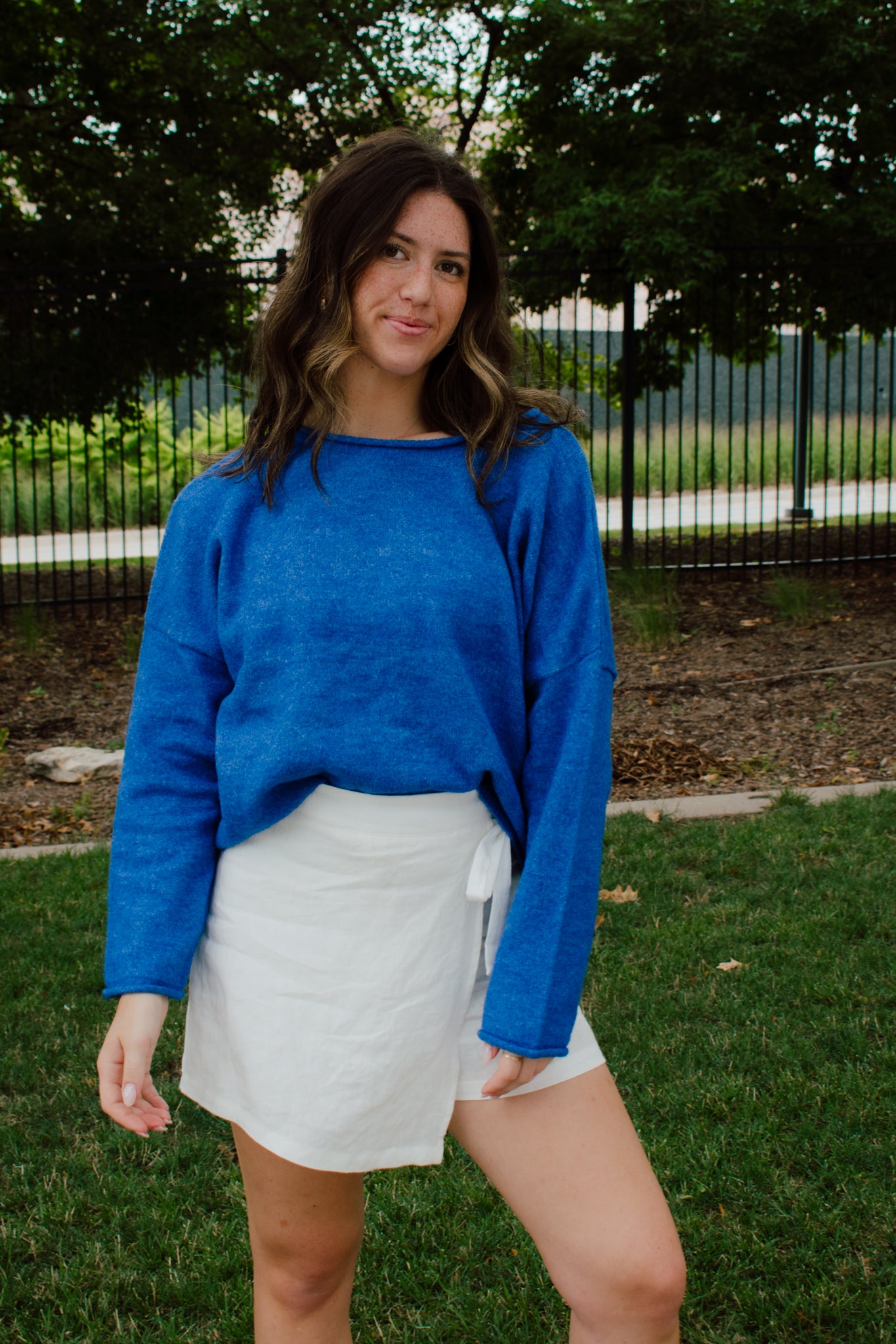 Adelle Wrap Mini Skort