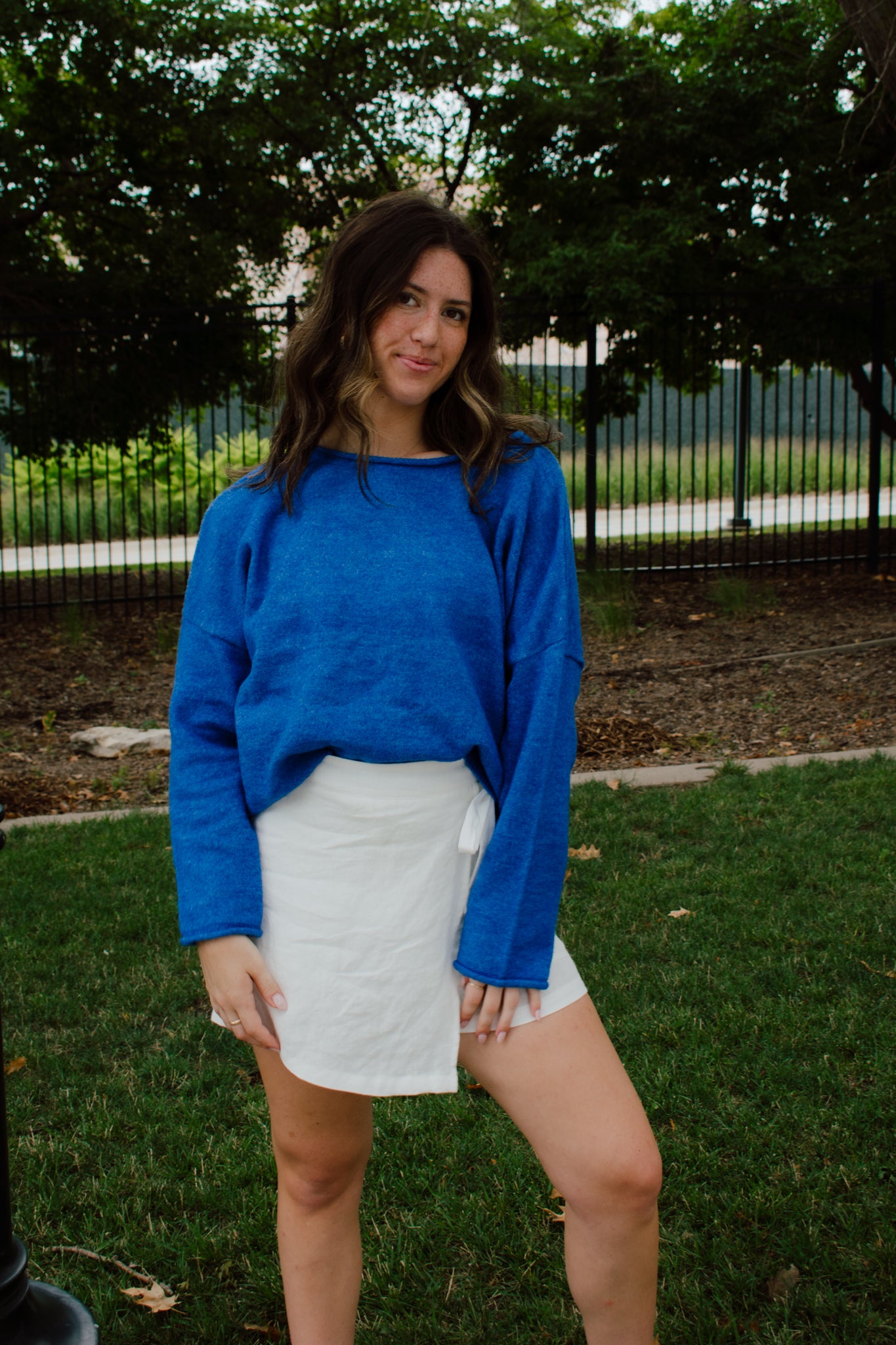 Adelle Wrap Mini Skort