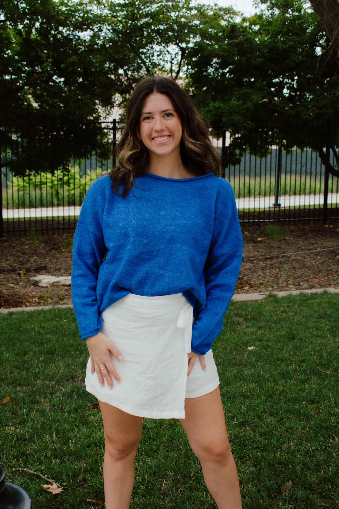Adelle Wrap Mini Skort