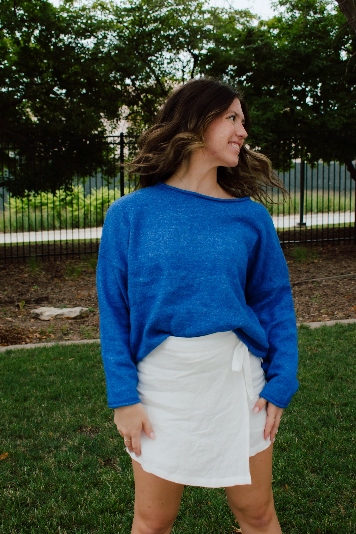 Adelle Wrap Mini Skort