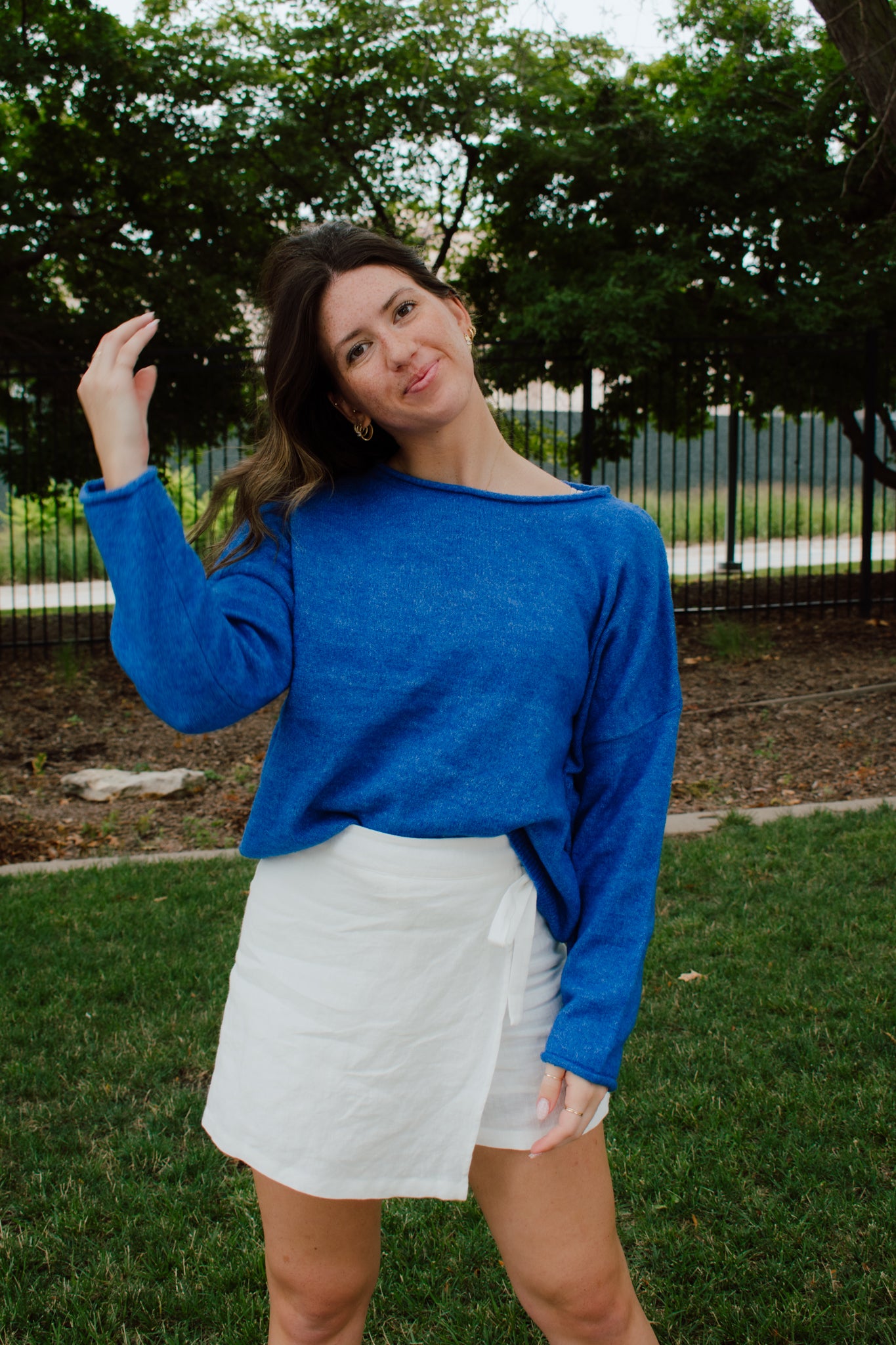 Adelle Wrap Mini Skort