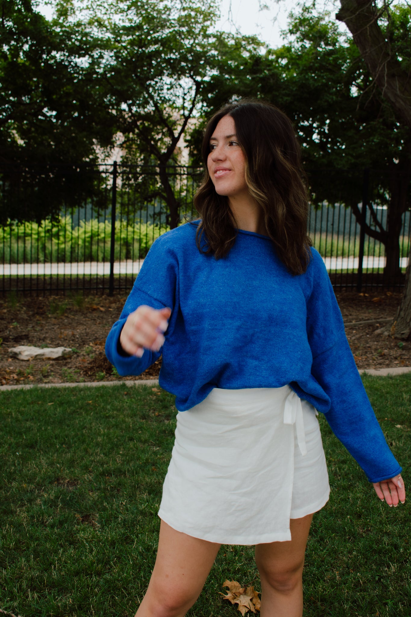 Adelle Wrap Mini Skort