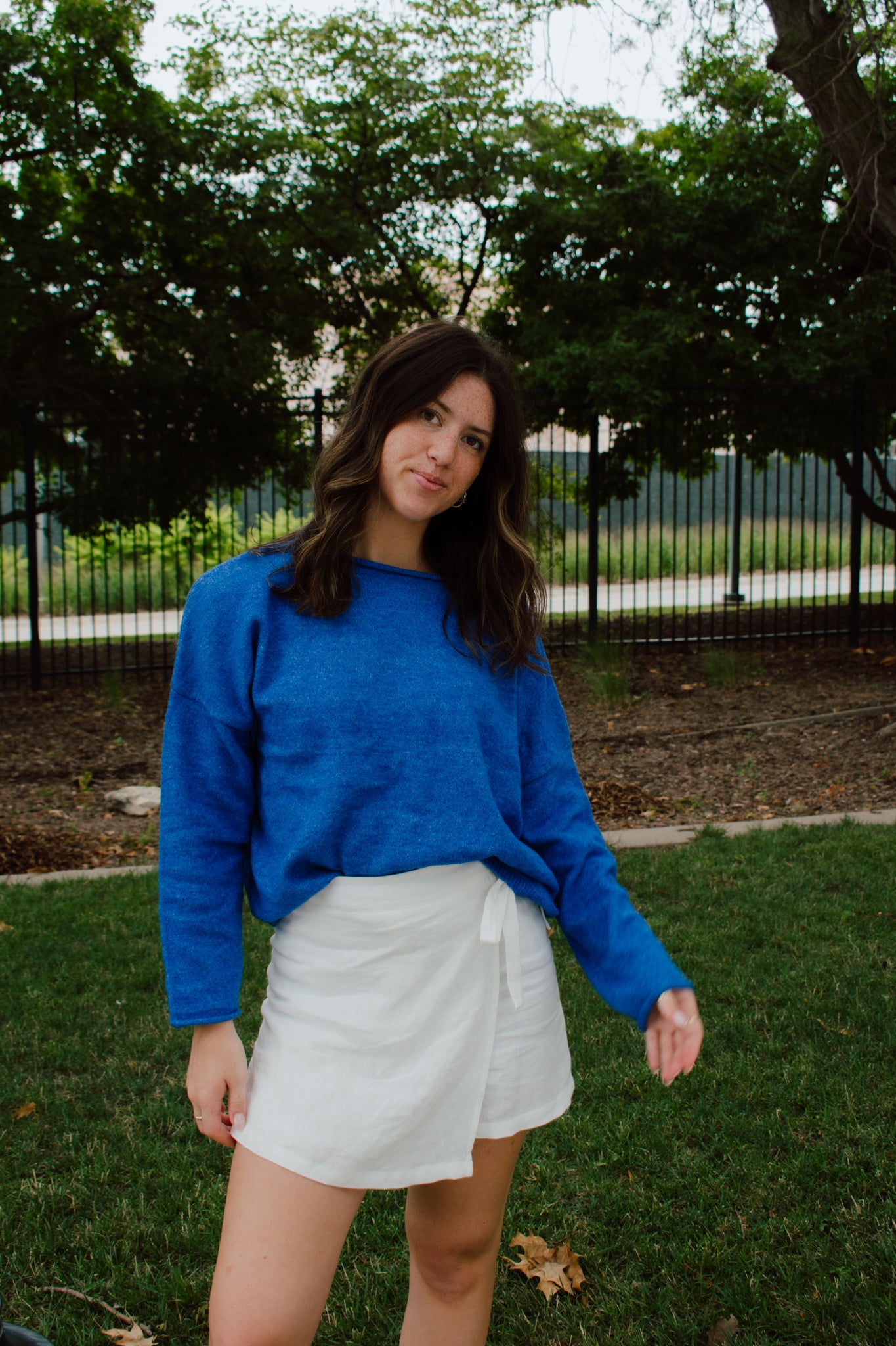 Adelle Wrap Mini Skort
