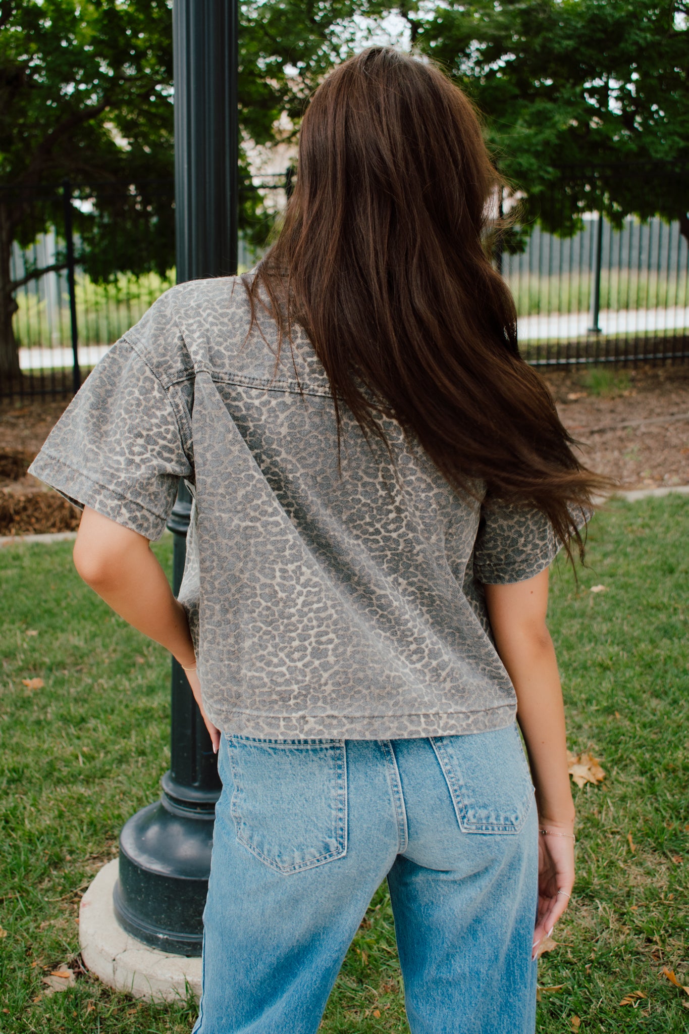 Blaze Button Down Top