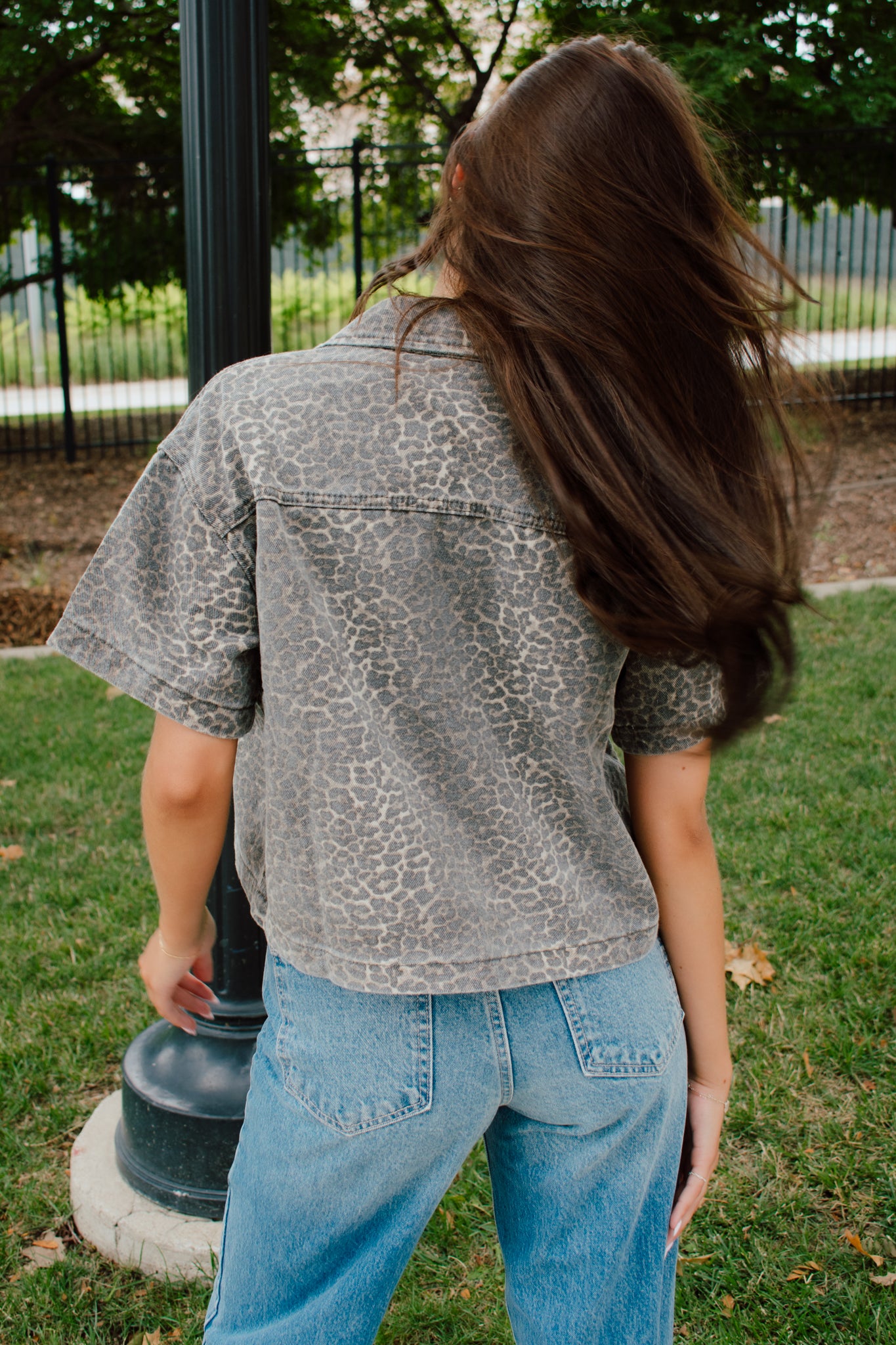 Blaze Button Down Top