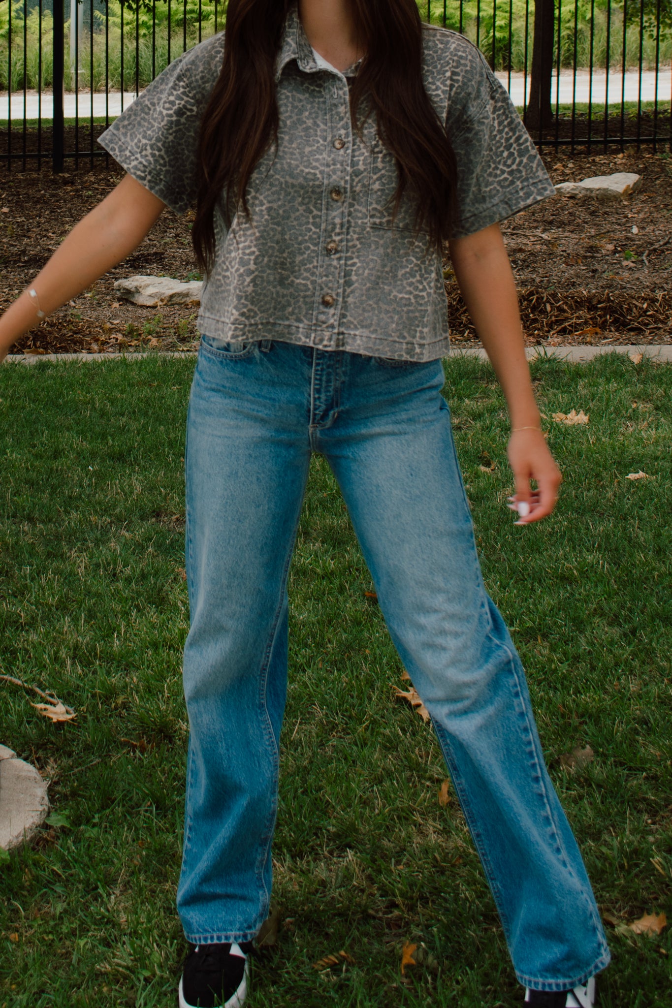 Relaxed Straight Jean | Medium Wash