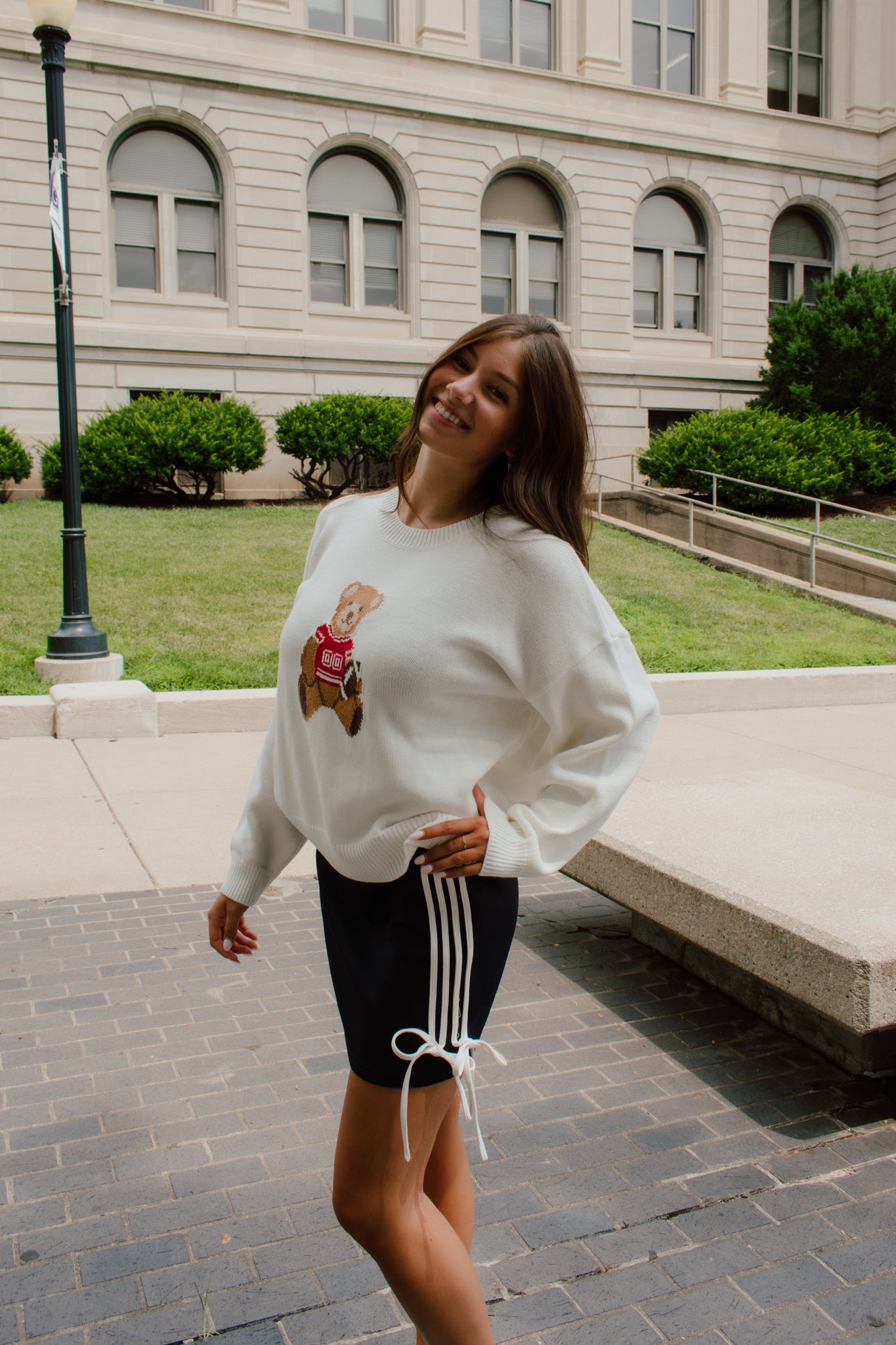 Parker Bow Track Skirt