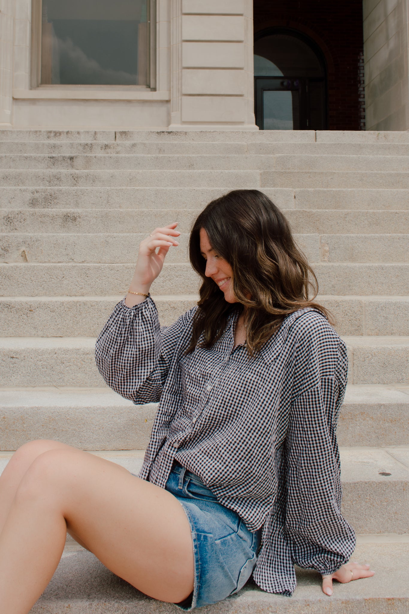 Talk of the Town Gingham Top