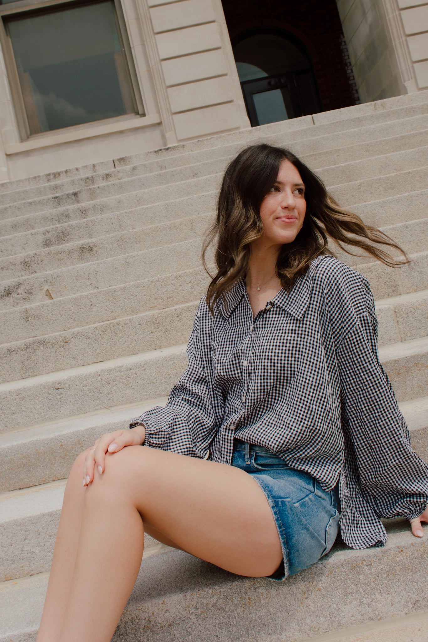 Talk of the Town Gingham Top