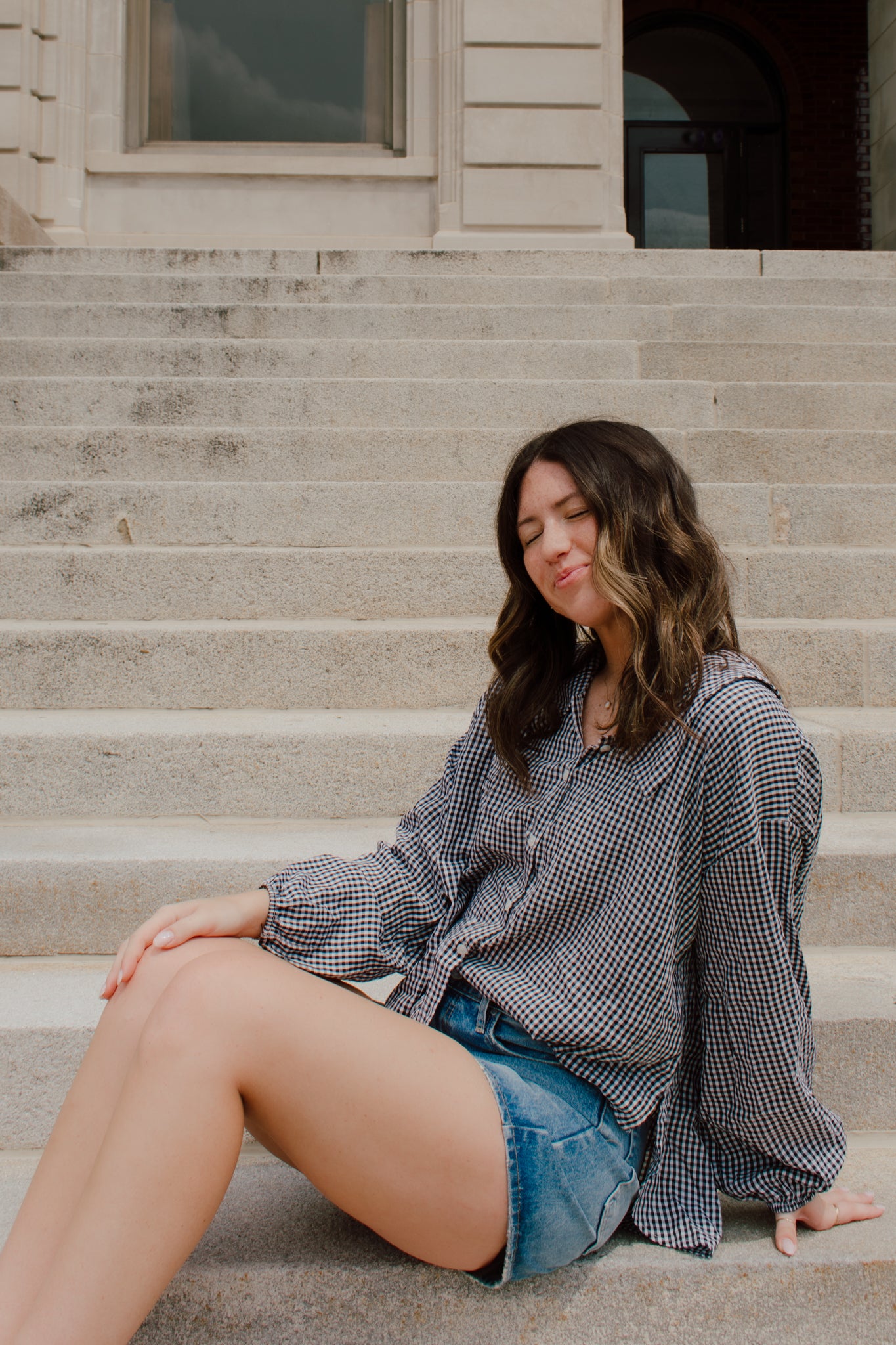 Talk of the Town Gingham Top