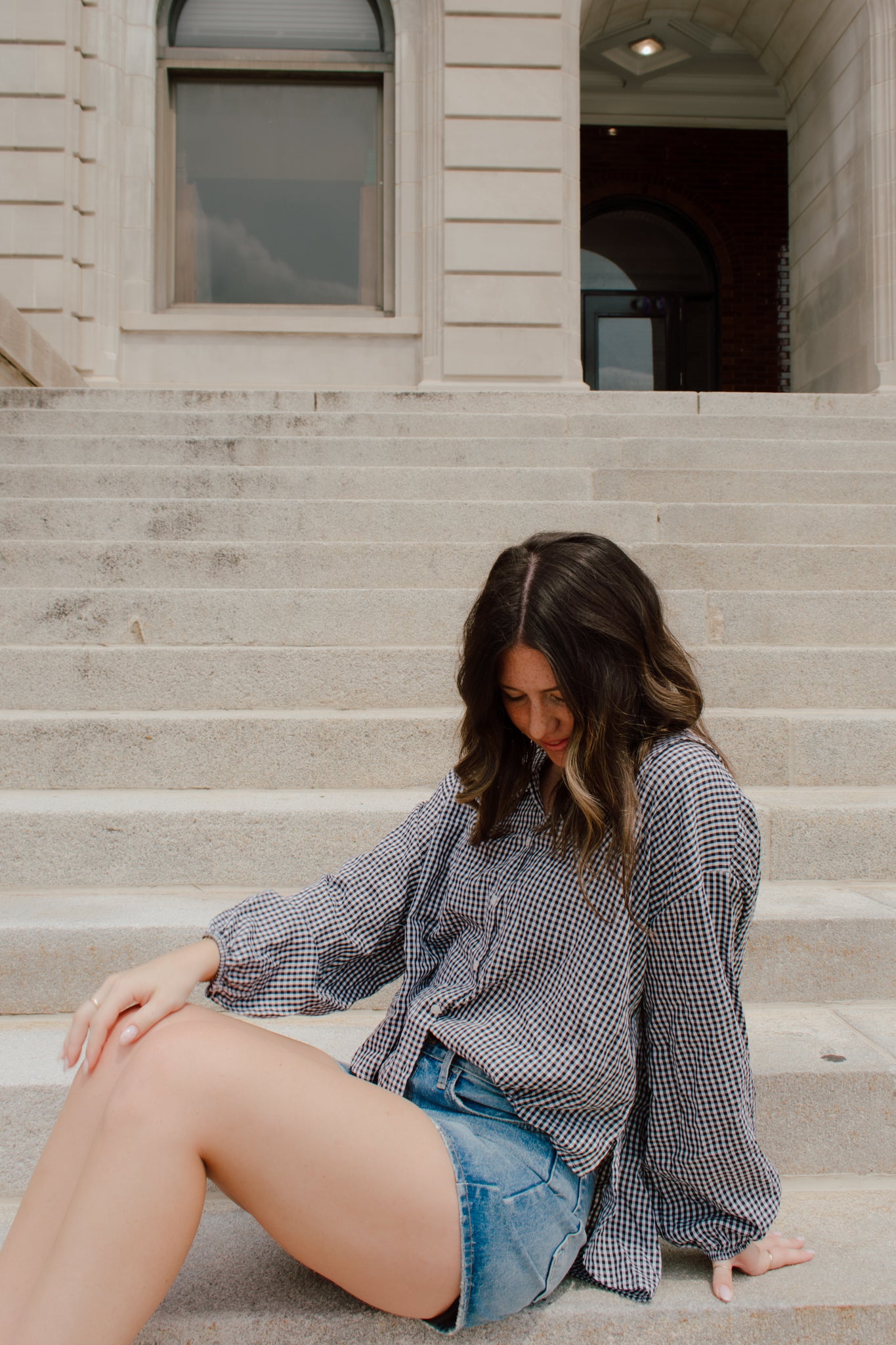 Talk of the Town Gingham Top