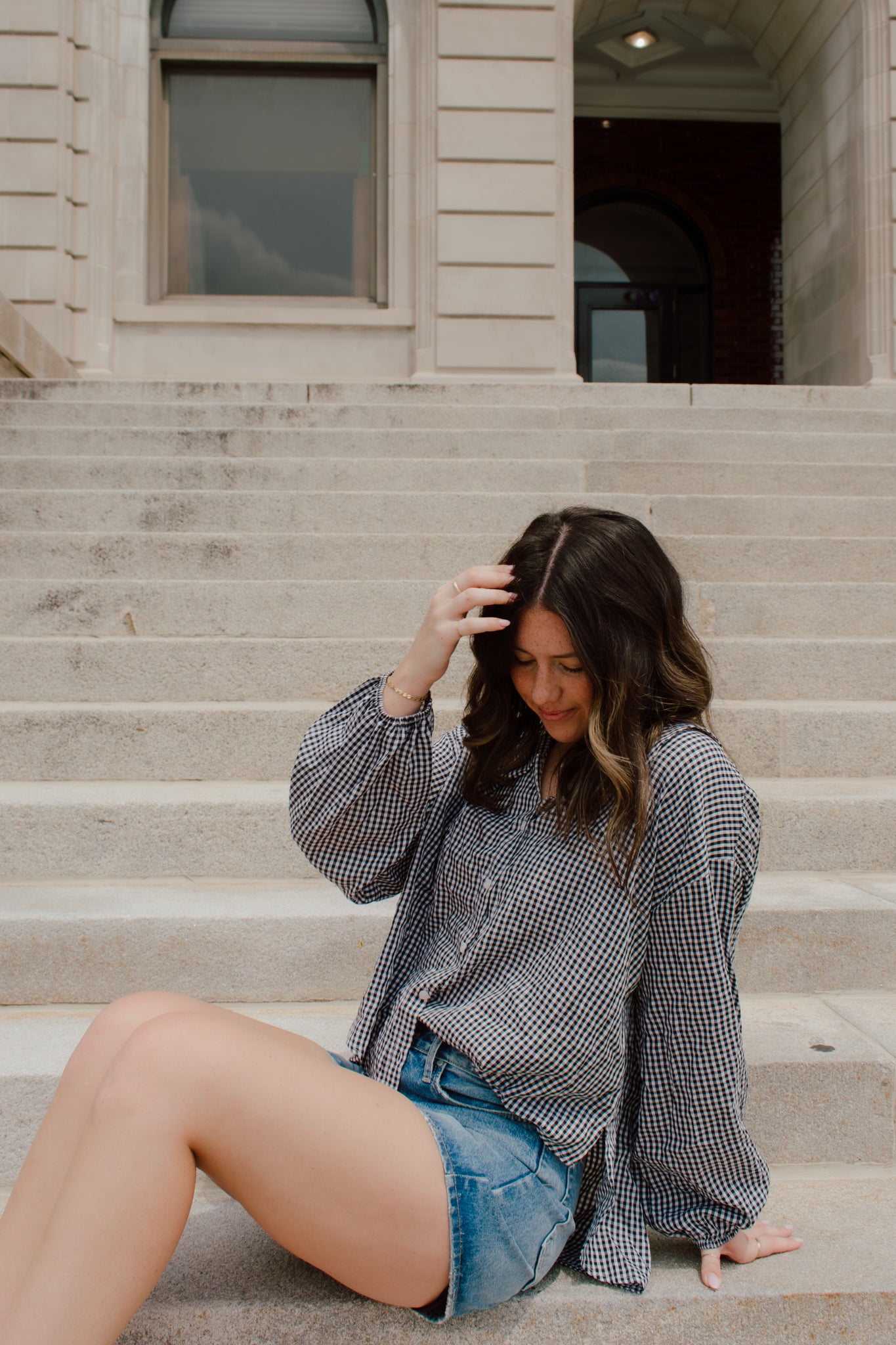 Talk of the Town Gingham Top