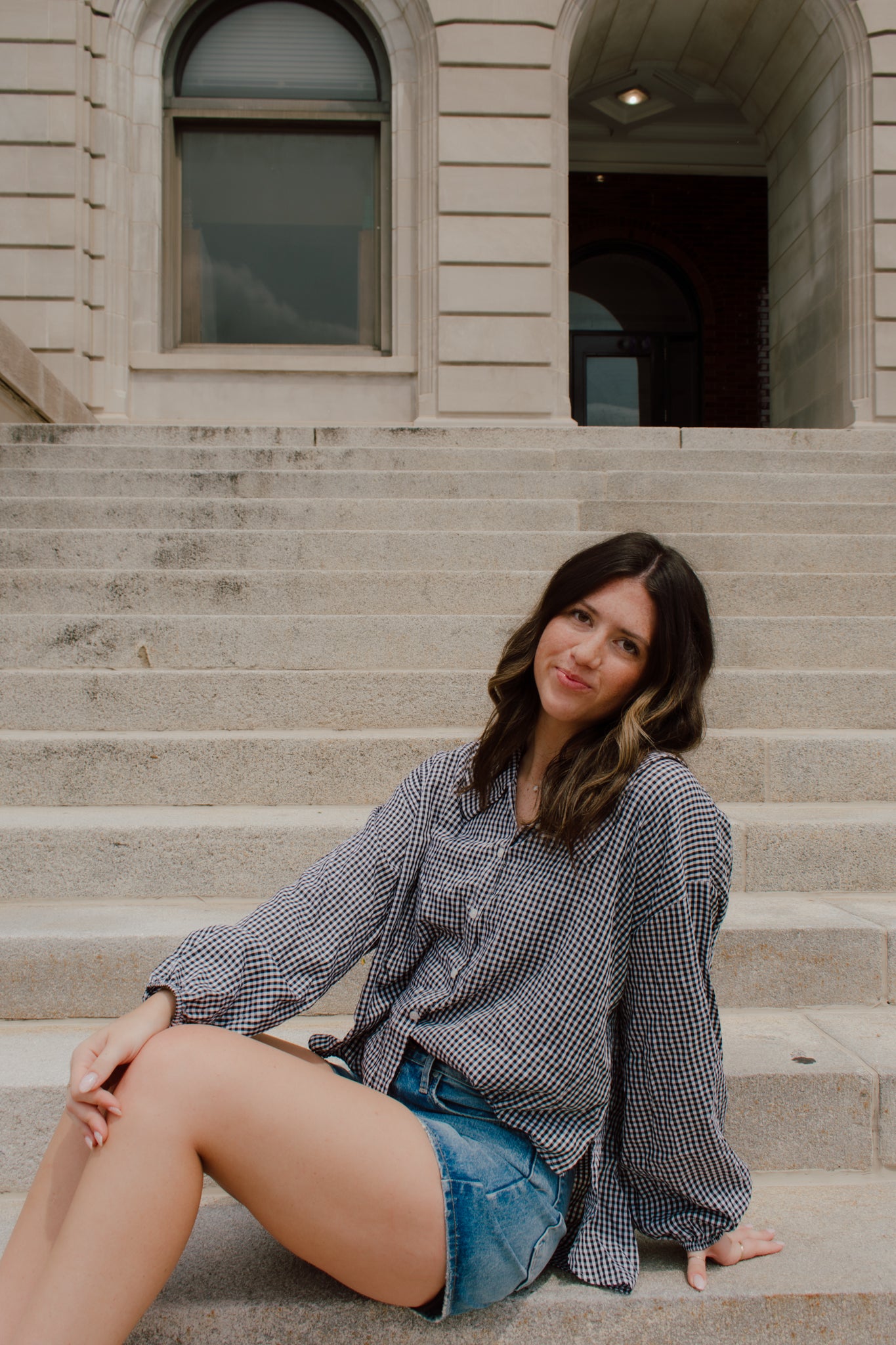 Talk of the Town Gingham Top