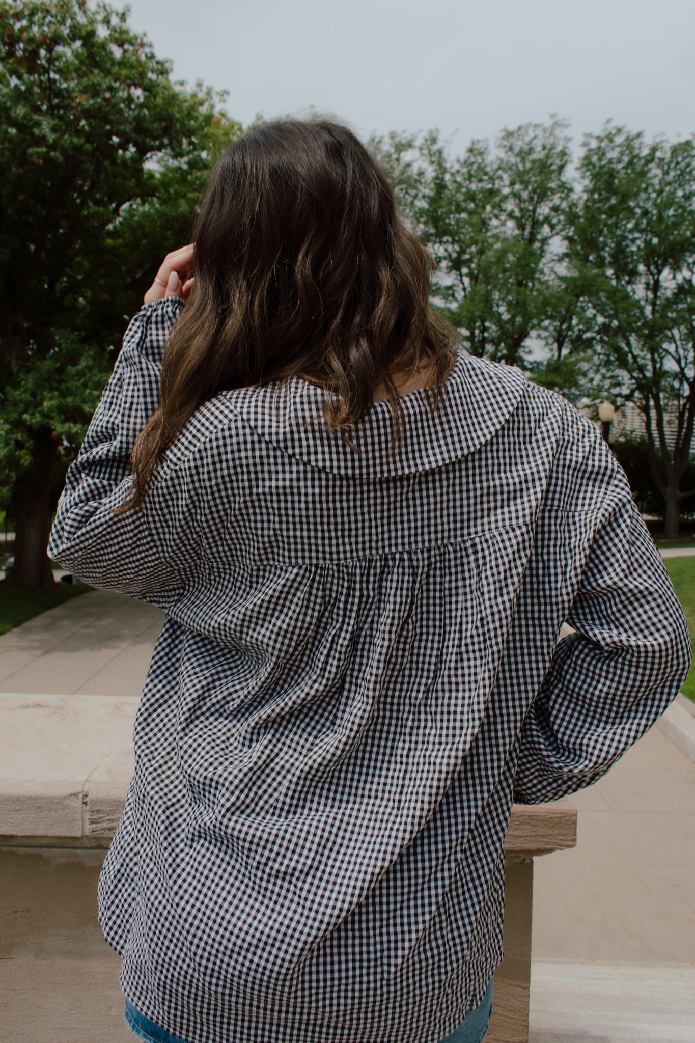 Talk of the Town Gingham Top