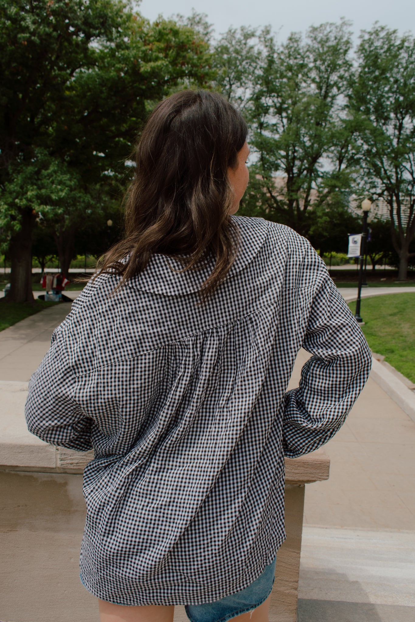 Talk of the Town Gingham Top