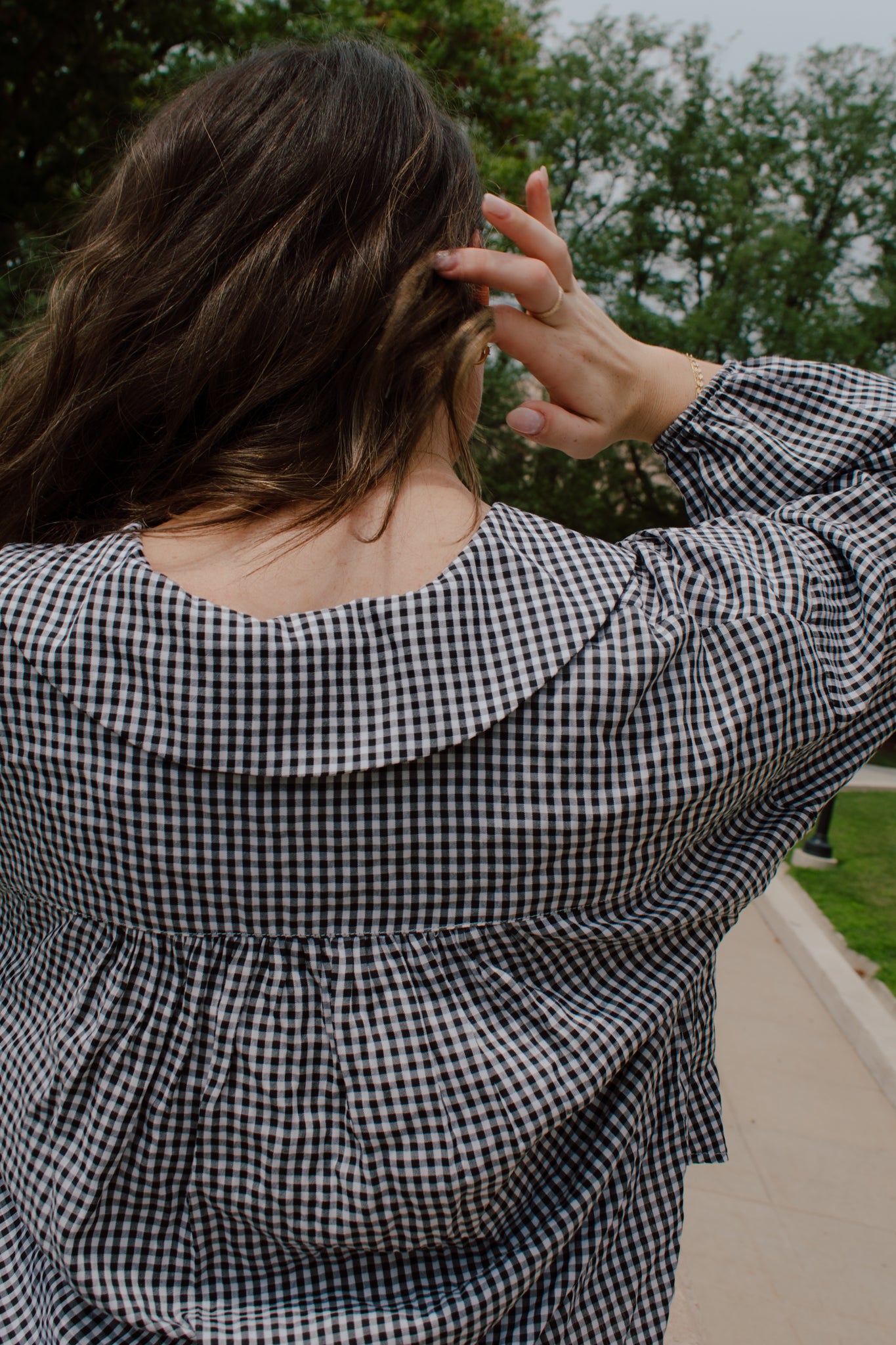 Talk of the Town Gingham Top