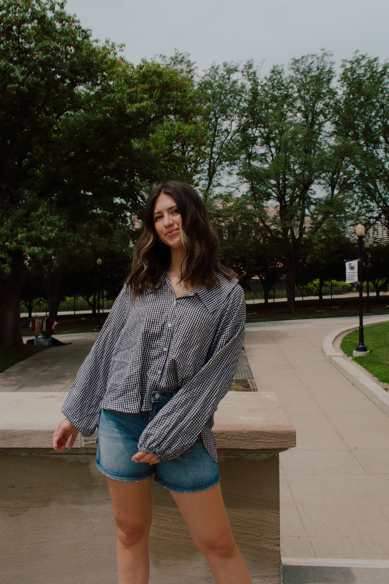 Talk of the Town Gingham Top