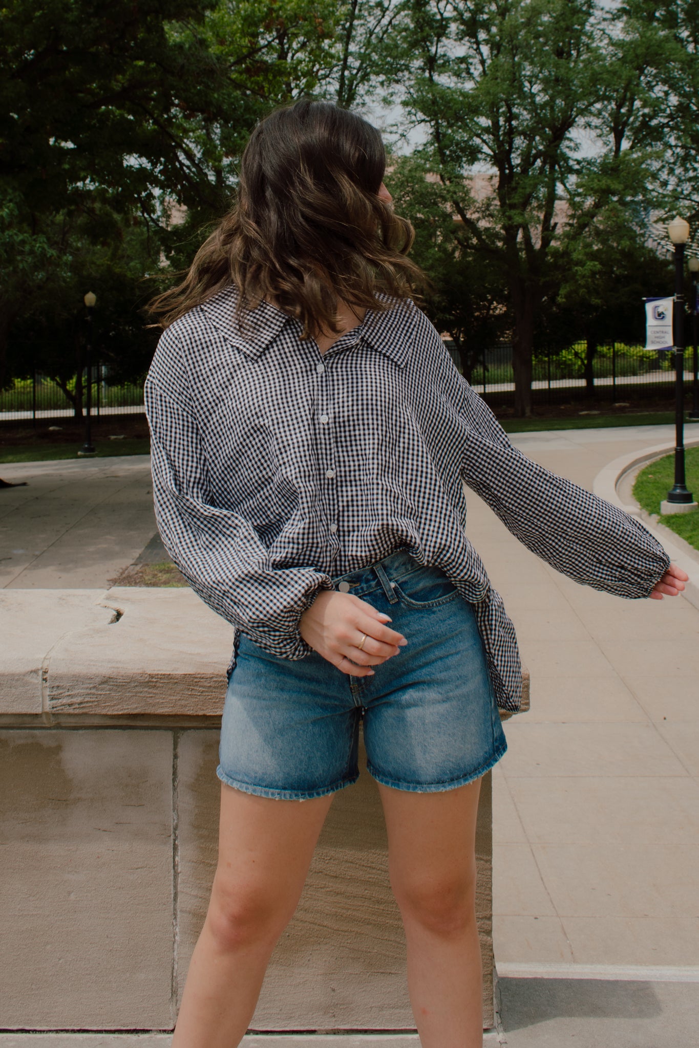 Talk of the Town Gingham Top
