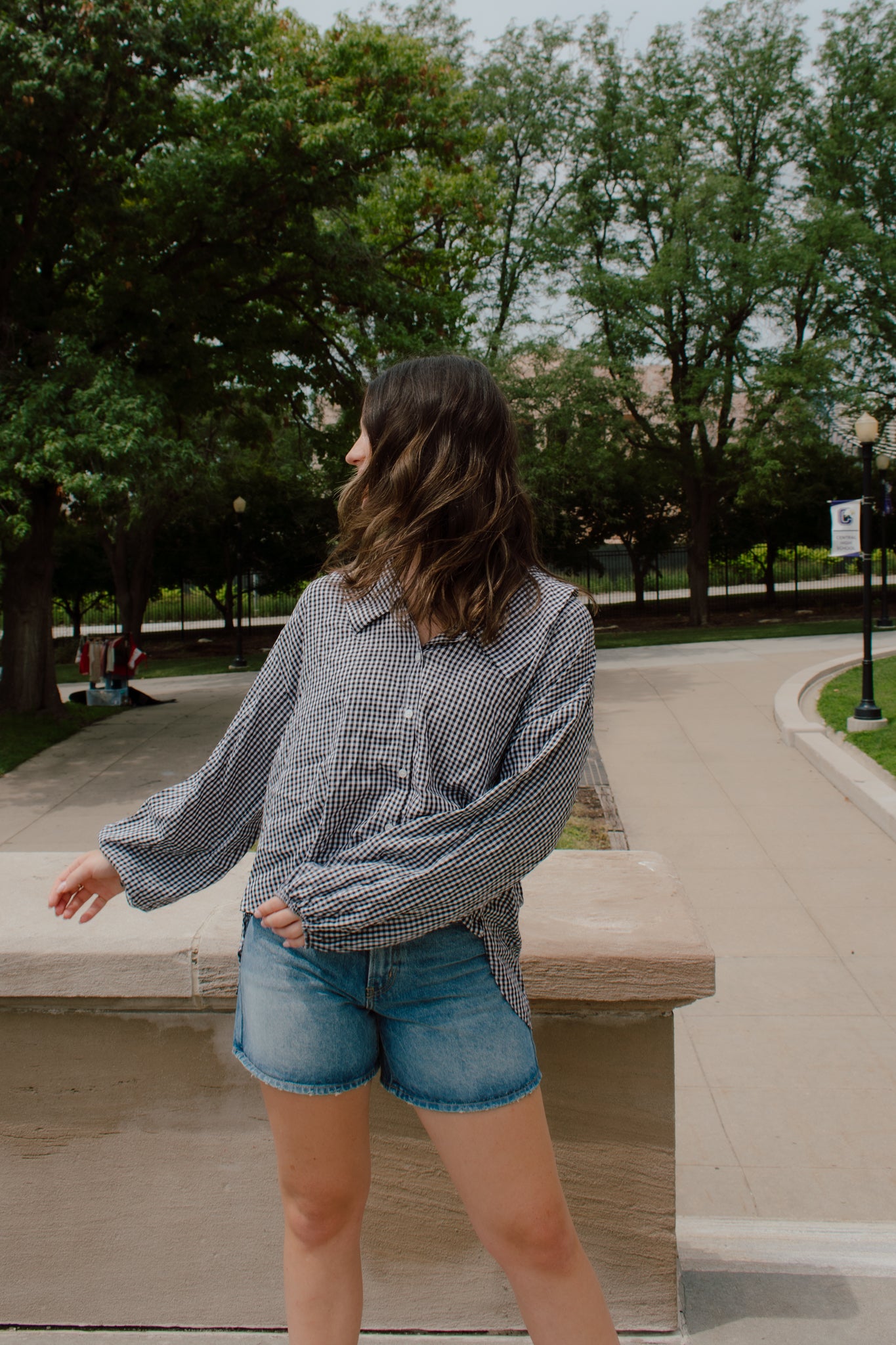 Talk of the Town Gingham Top