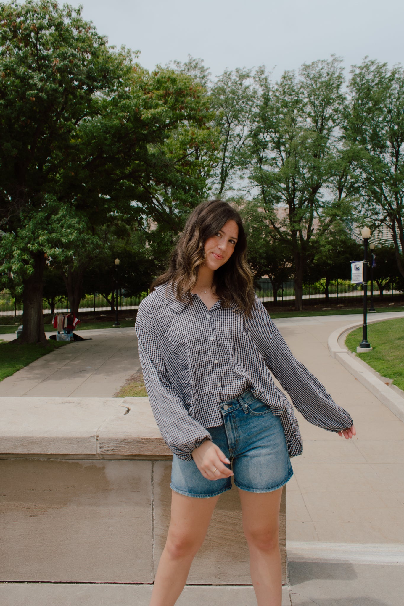 Talk of the Town Gingham Top