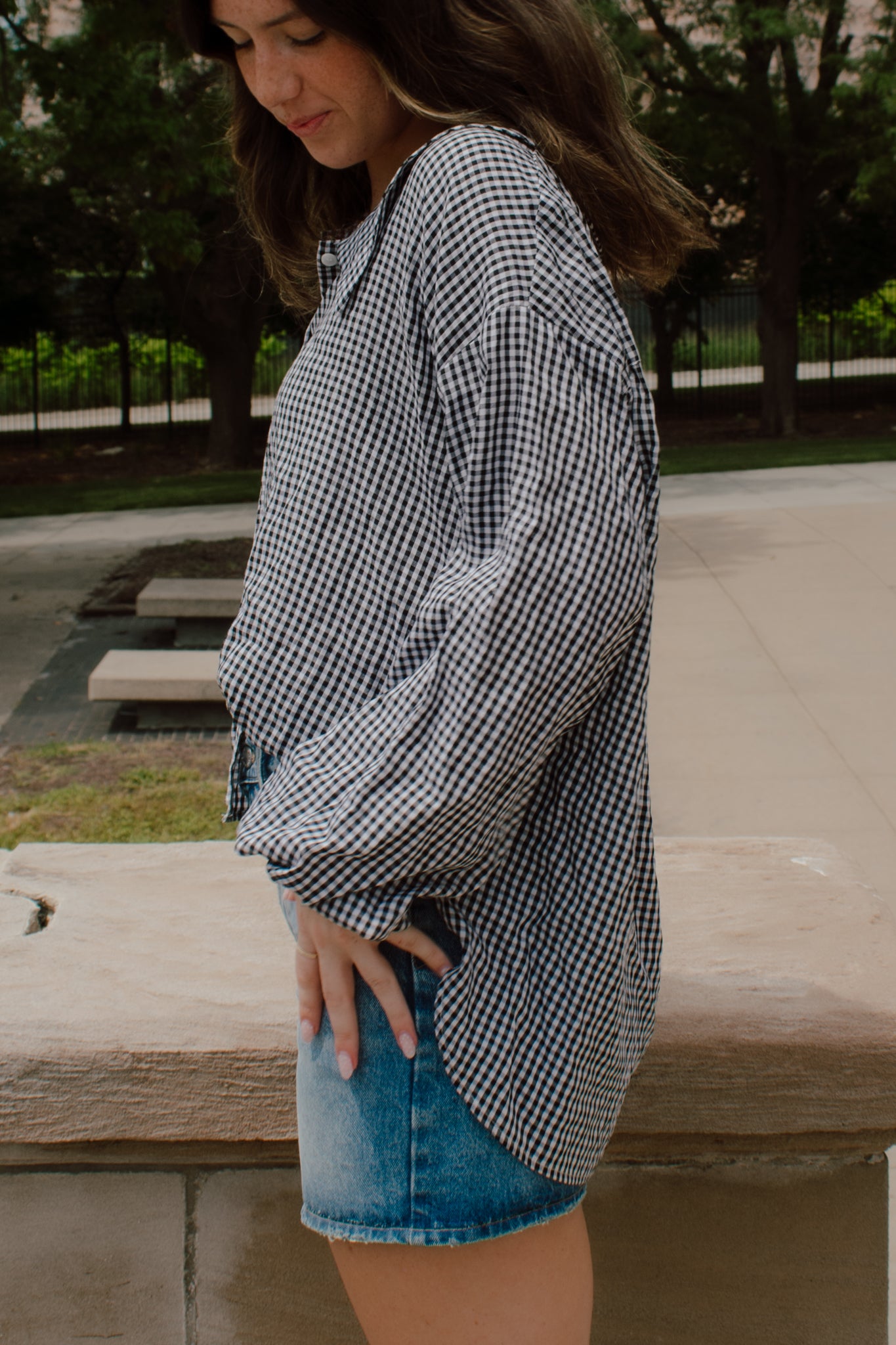 Talk of the Town Gingham Top