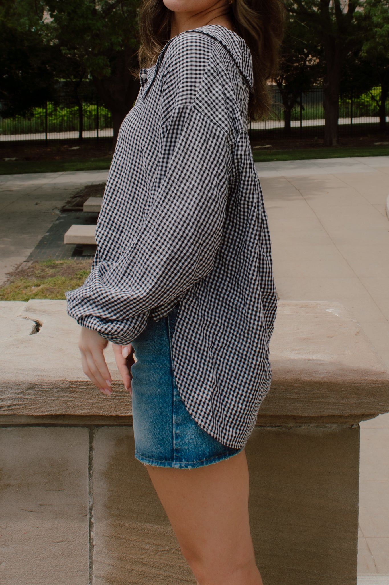 Talk of the Town Gingham Top