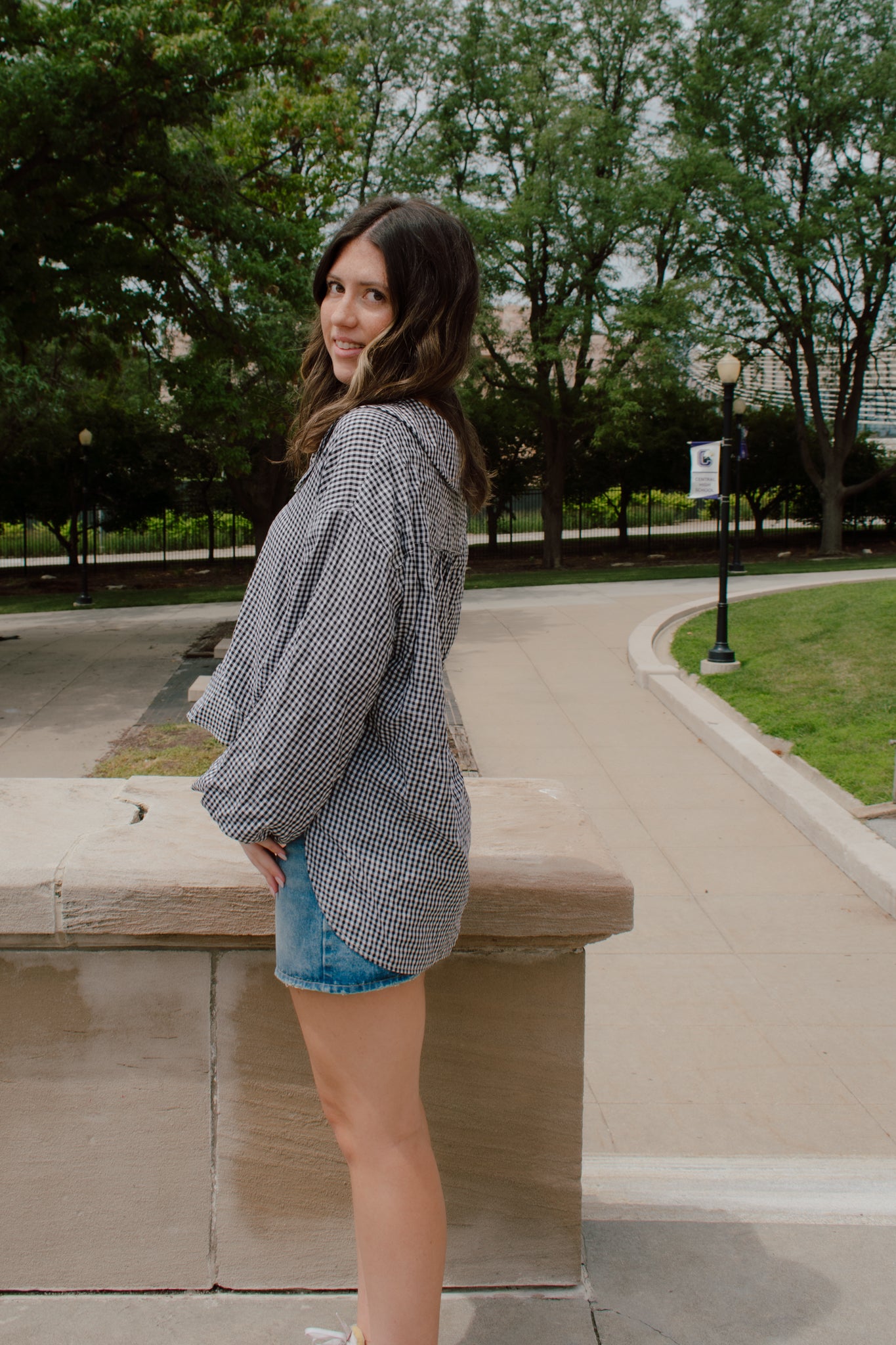 Talk of the Town Gingham Top