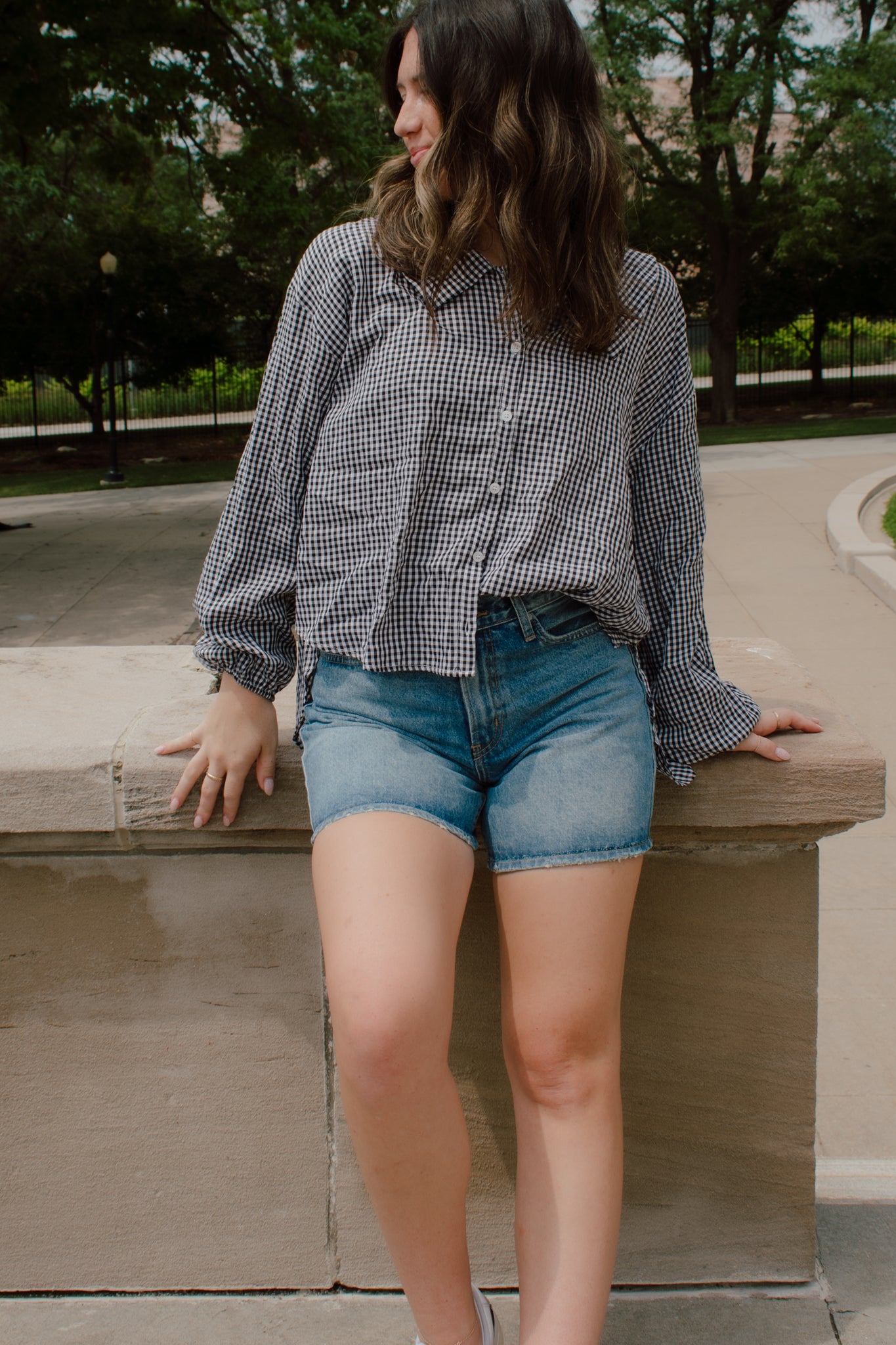 Talk of the Town Gingham Top