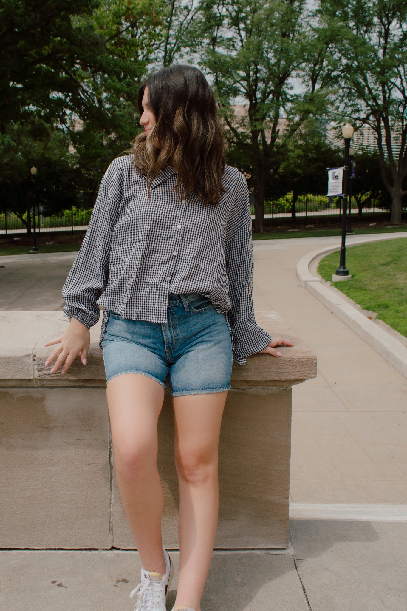 Talk of the Town Gingham Top