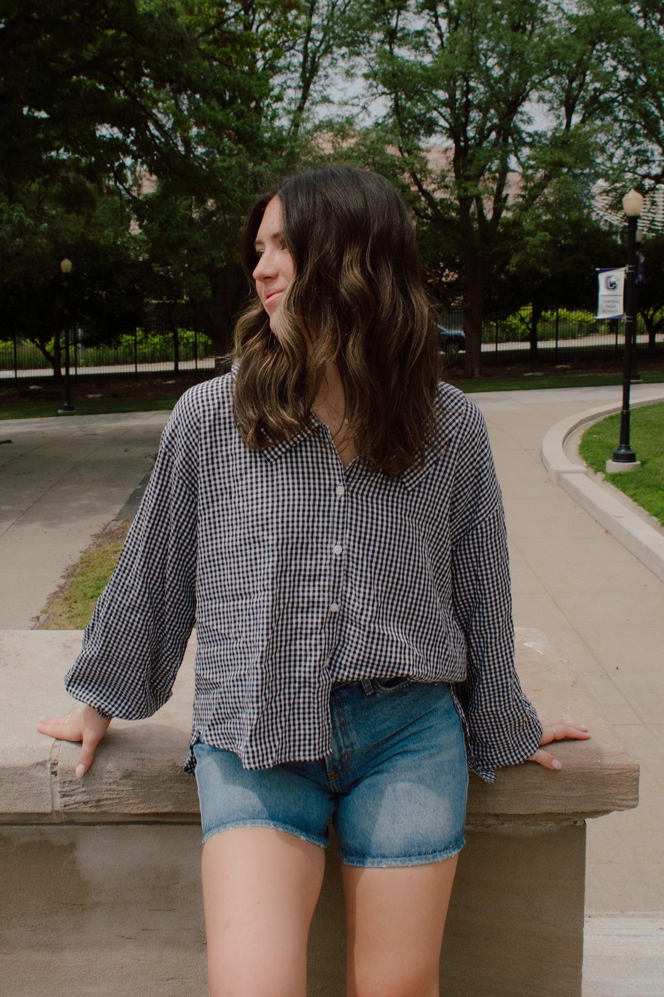 Talk of the Town Gingham Top