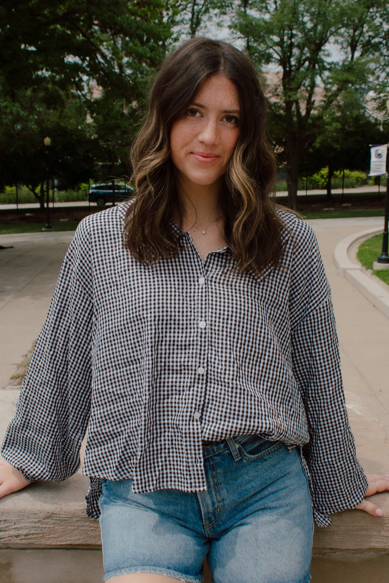 Talk of the Town Gingham Top