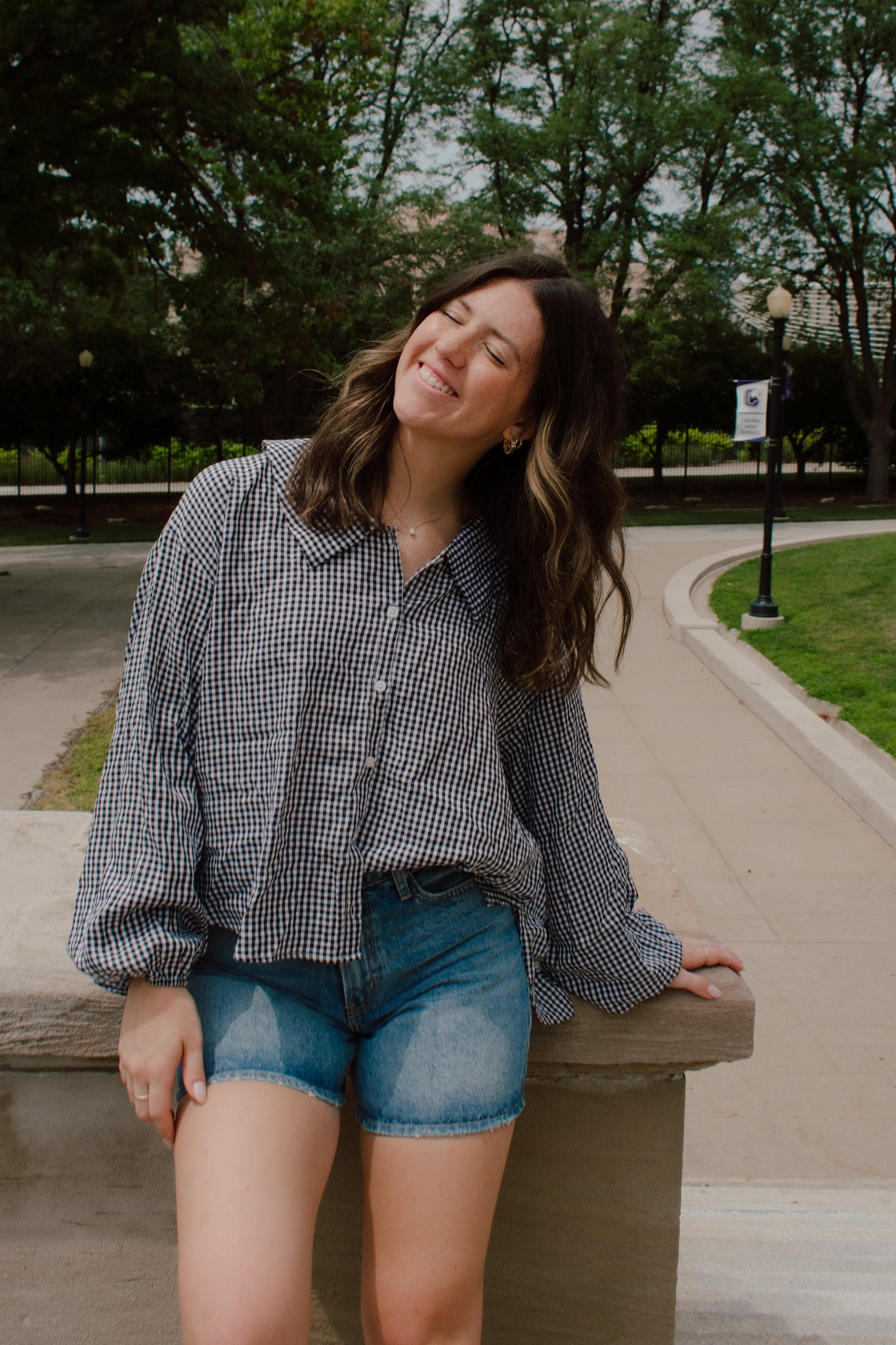 Talk of the Town Gingham Top