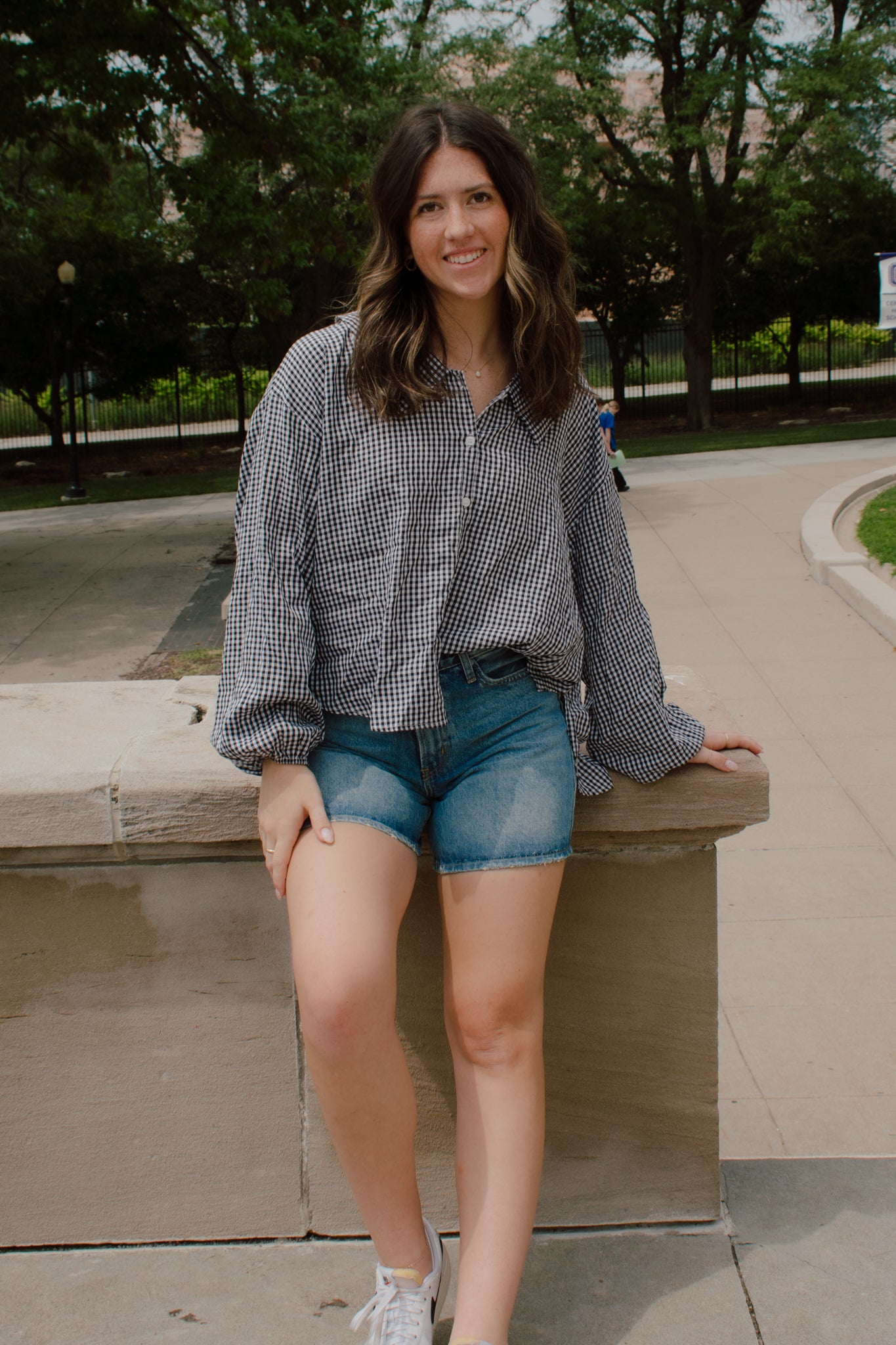 Talk of the Town Gingham Top