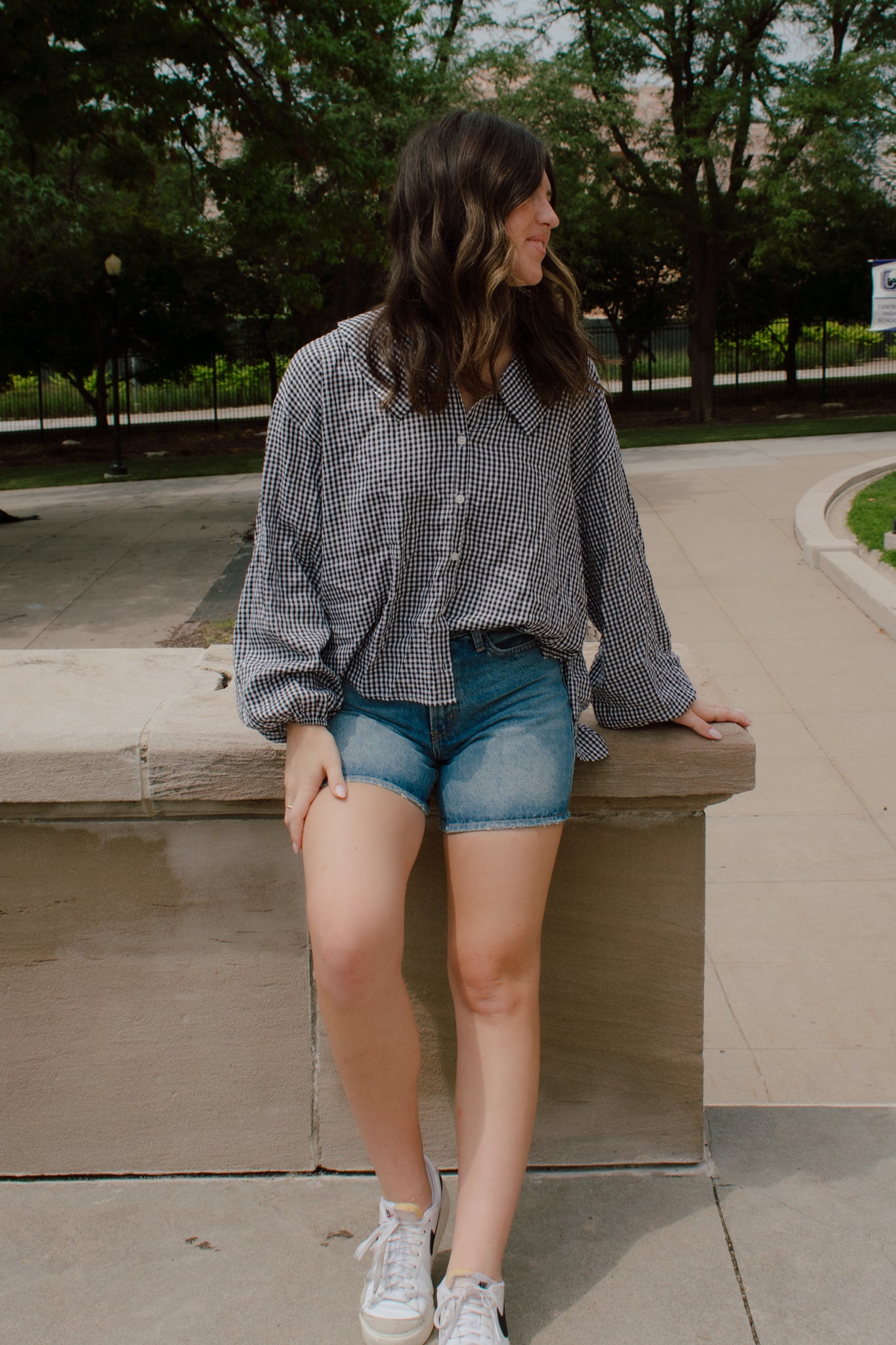 Talk of the Town Gingham Top