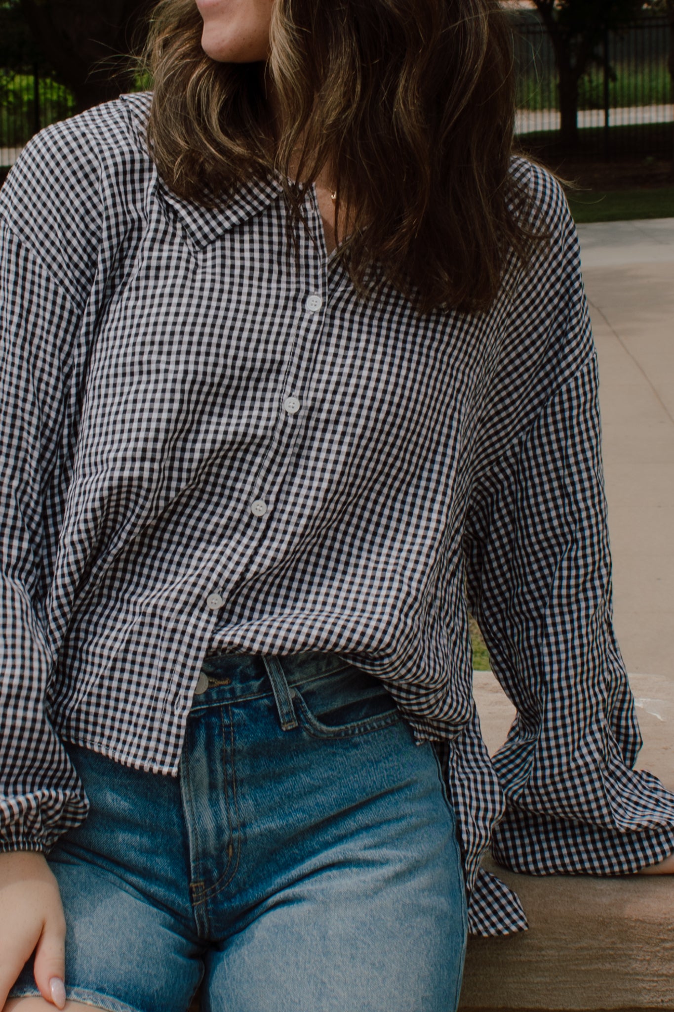Talk of the Town Gingham Top
