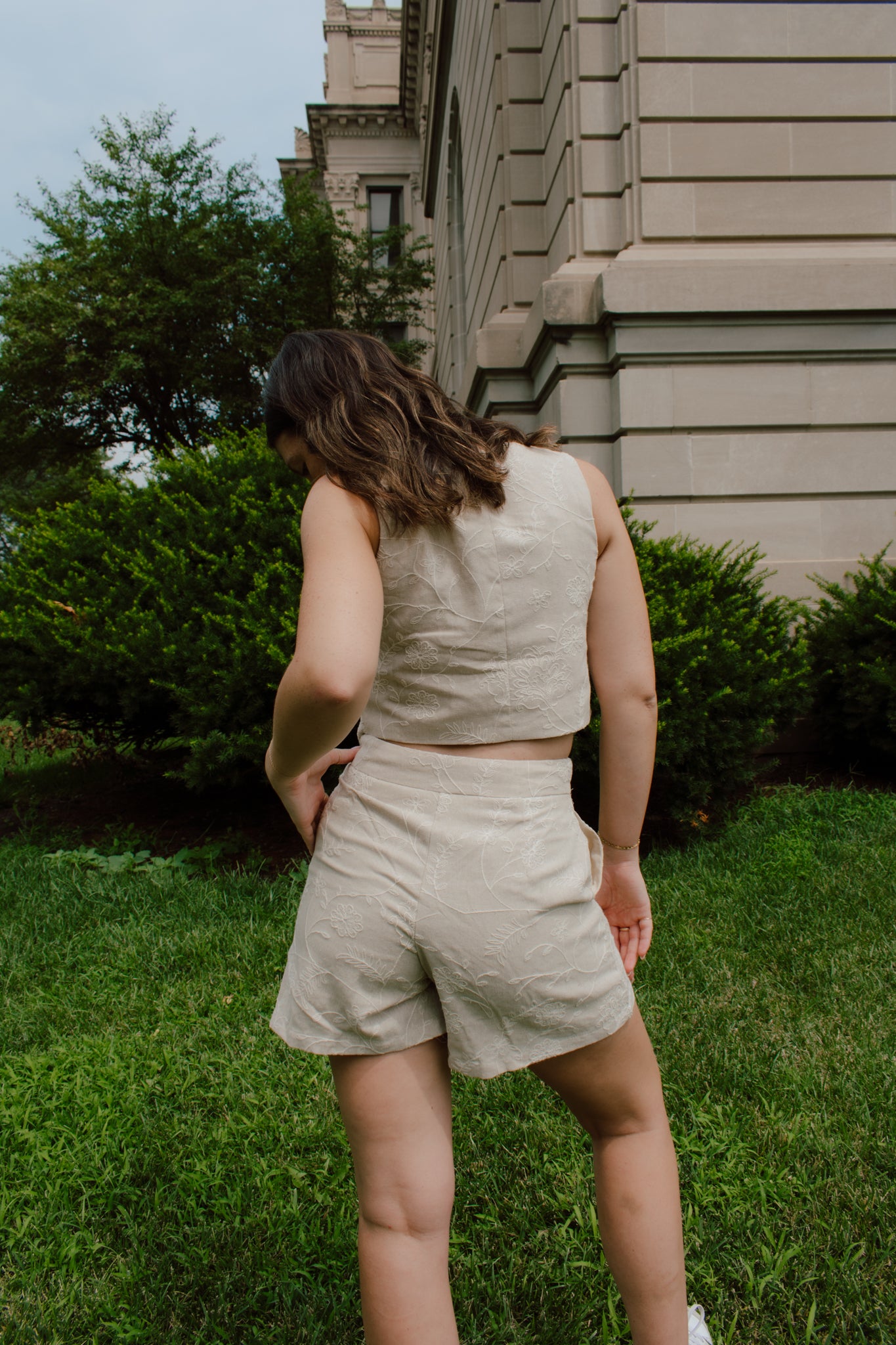 Simple Times Linen Vest