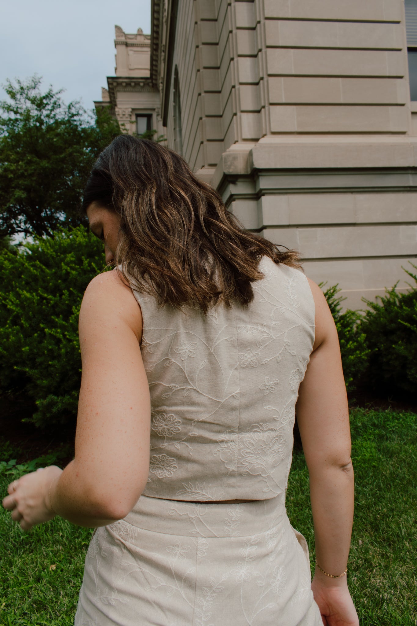 Simple Times Linen Vest