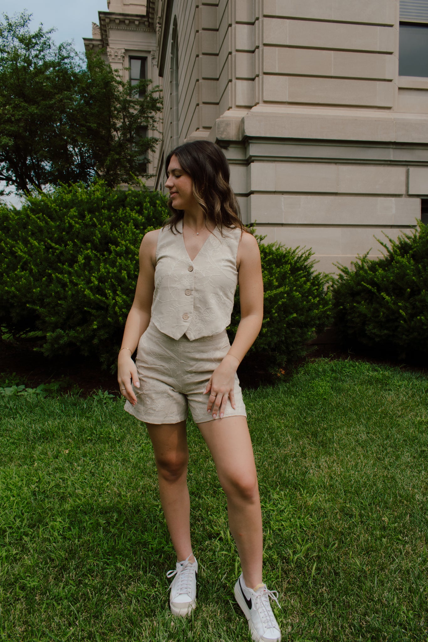 Simple Times Linen Vest